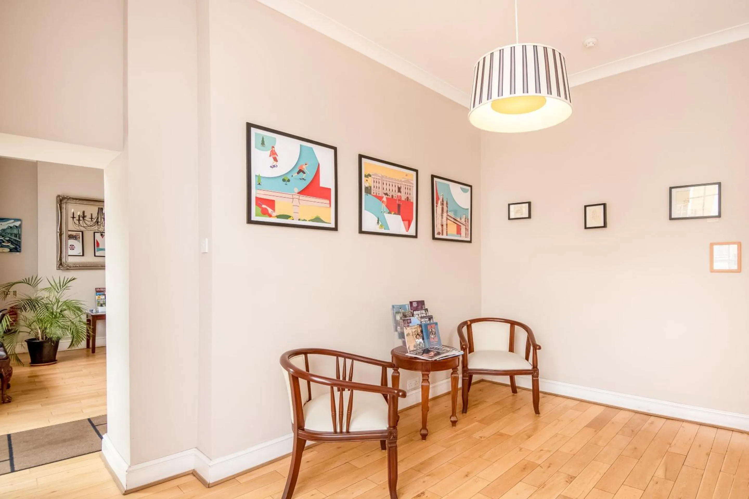 Lobby or reception in The Regency, Clifton Bristol by Belvilla