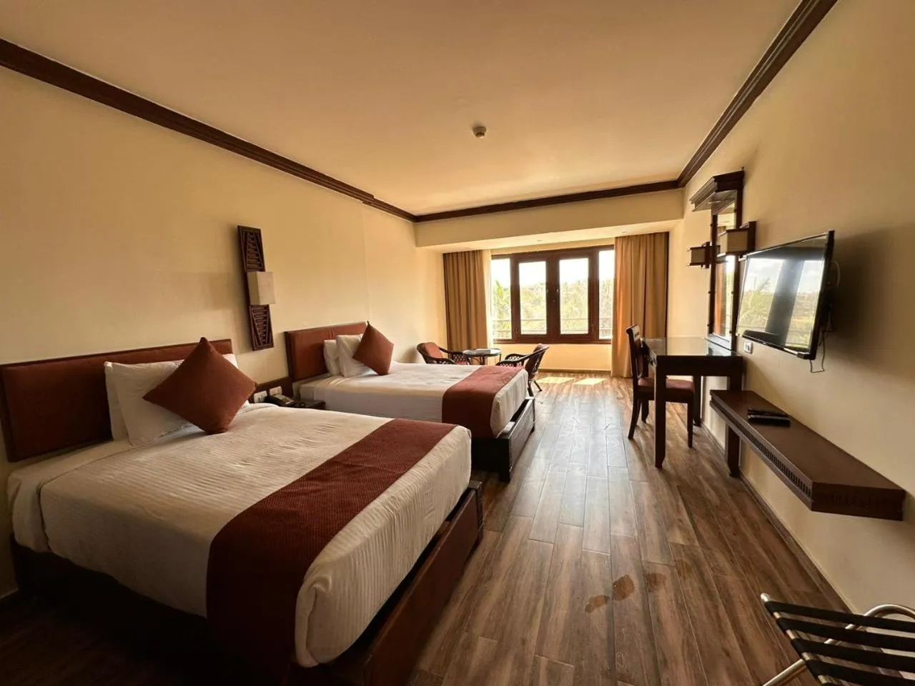 Bedroom, Bed in Africana Hotel & Spa