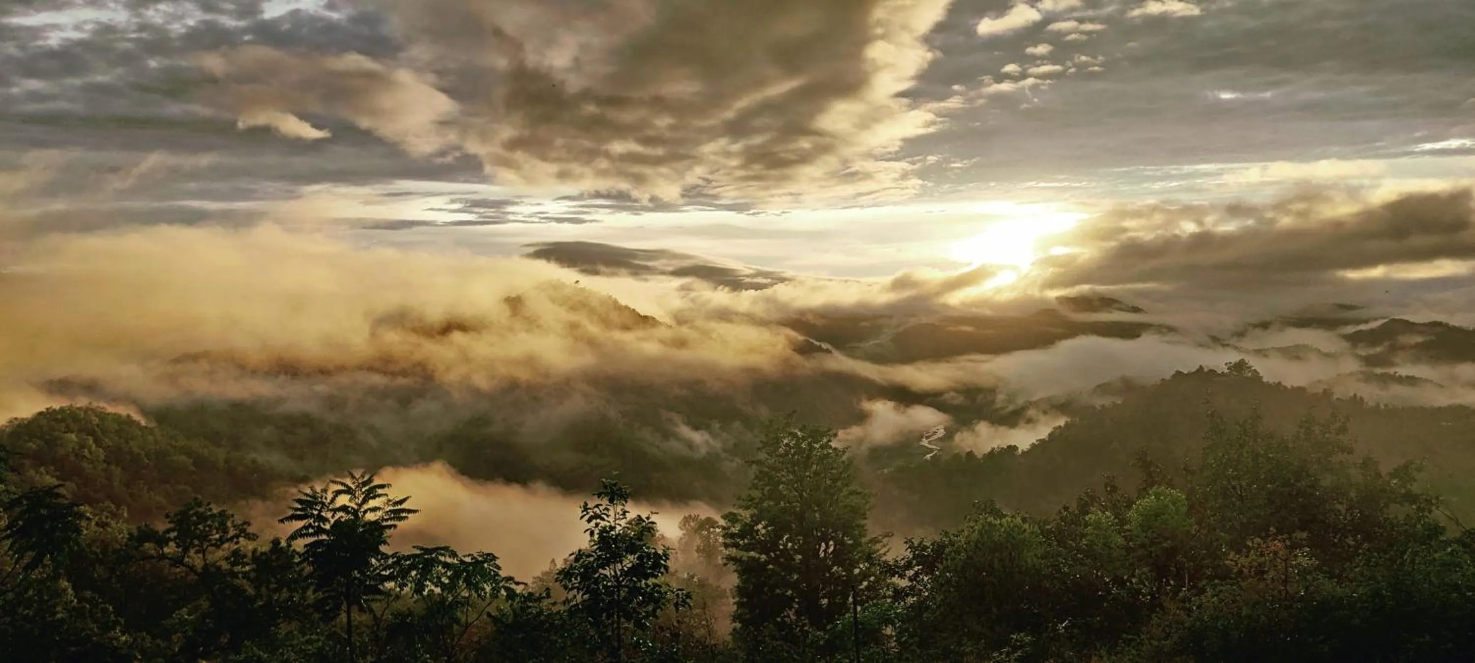 Mountain view in LaHermitage Resort