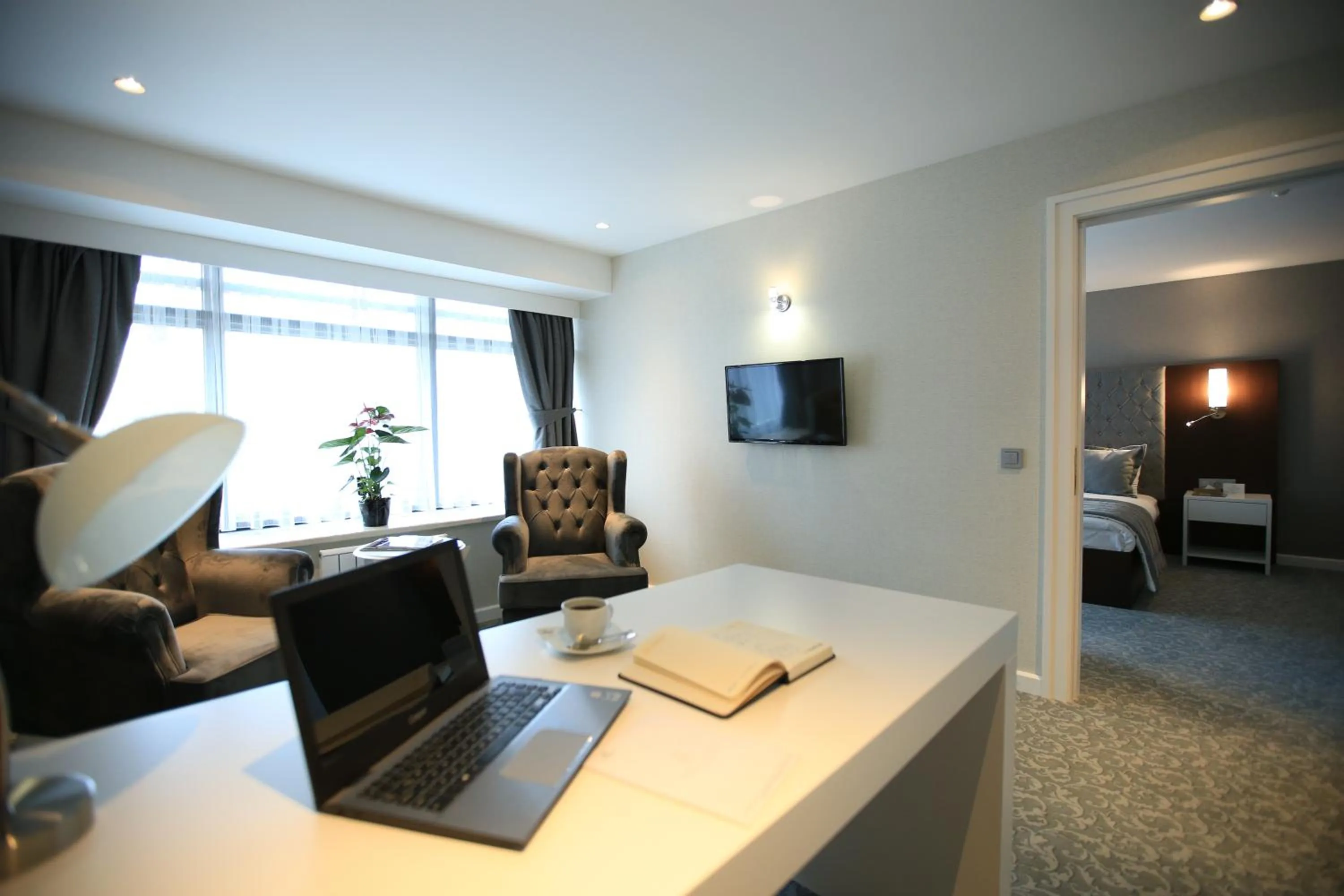 Living room in SVEO Business Hotel