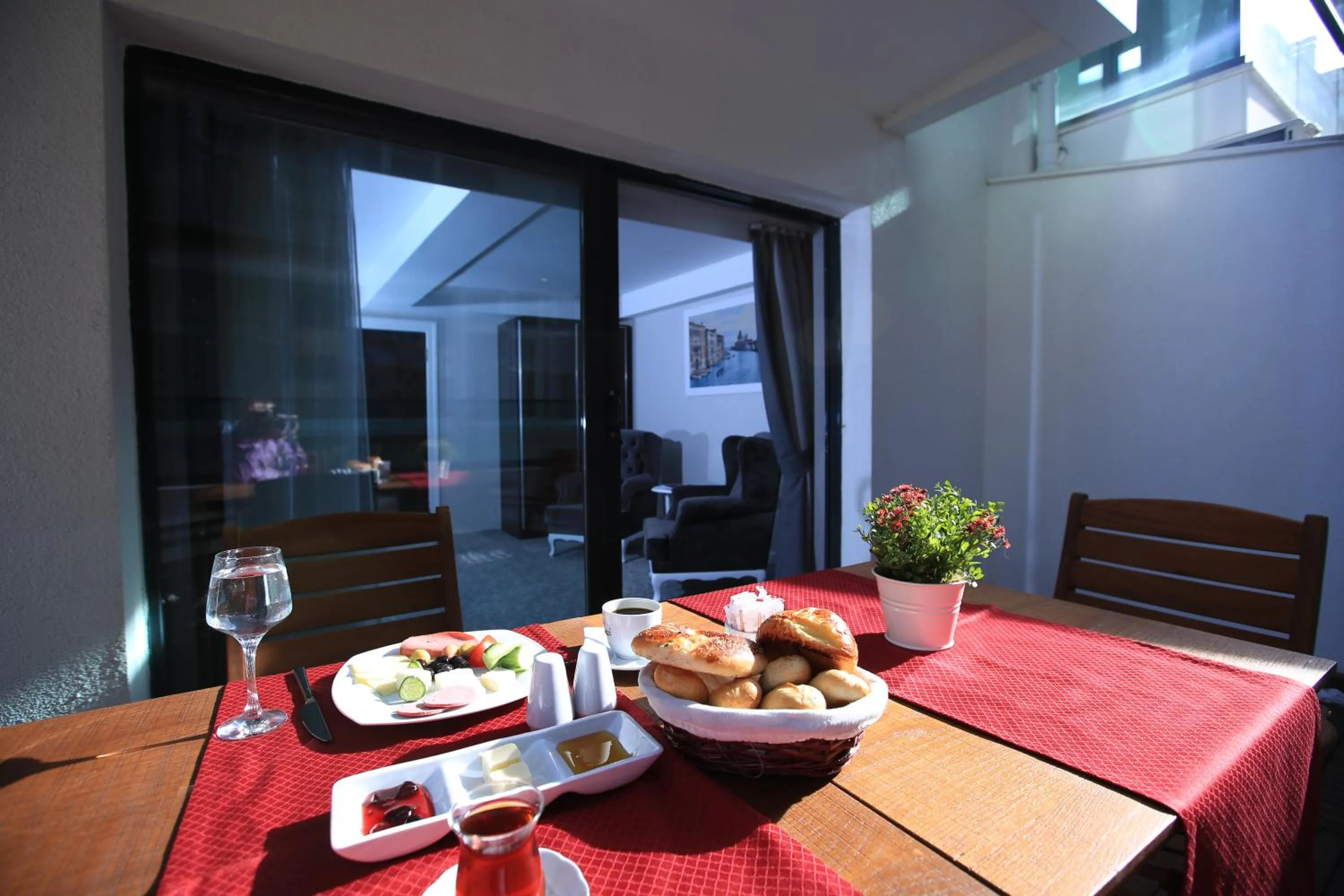 Balcony/Terrace in SVEO Business Hotel
