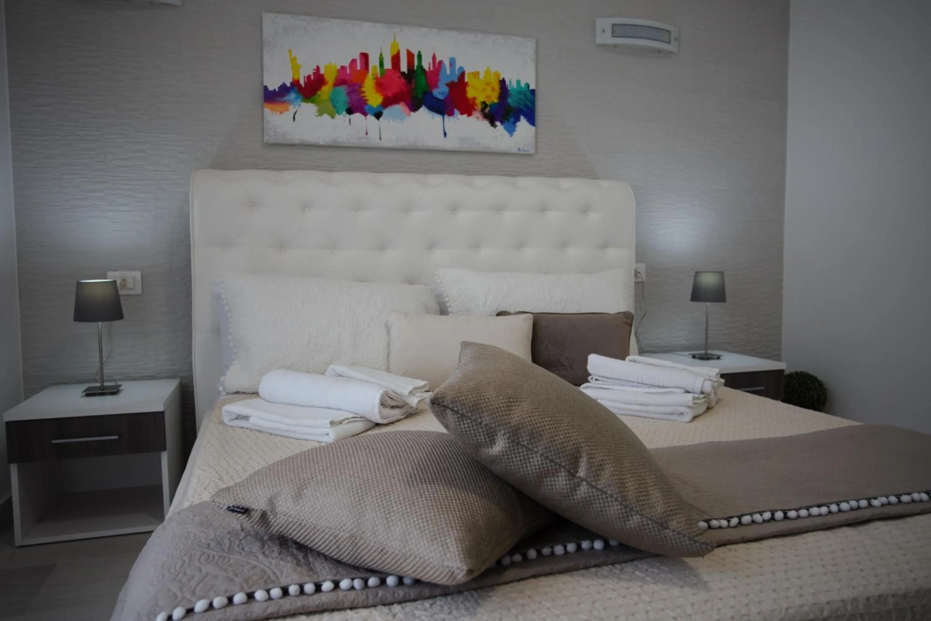 Bed in Central Apartments