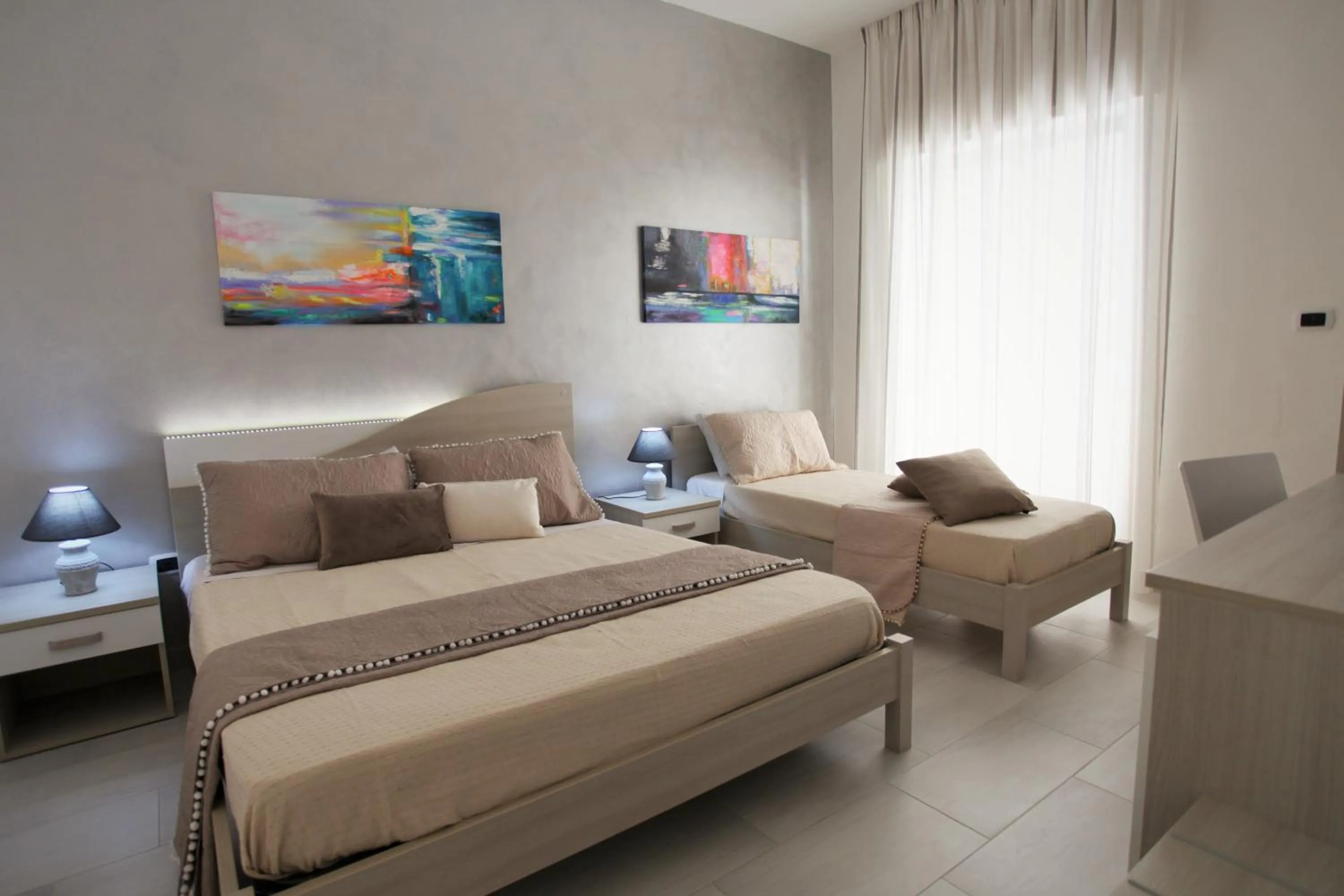 Bed in Central Apartments