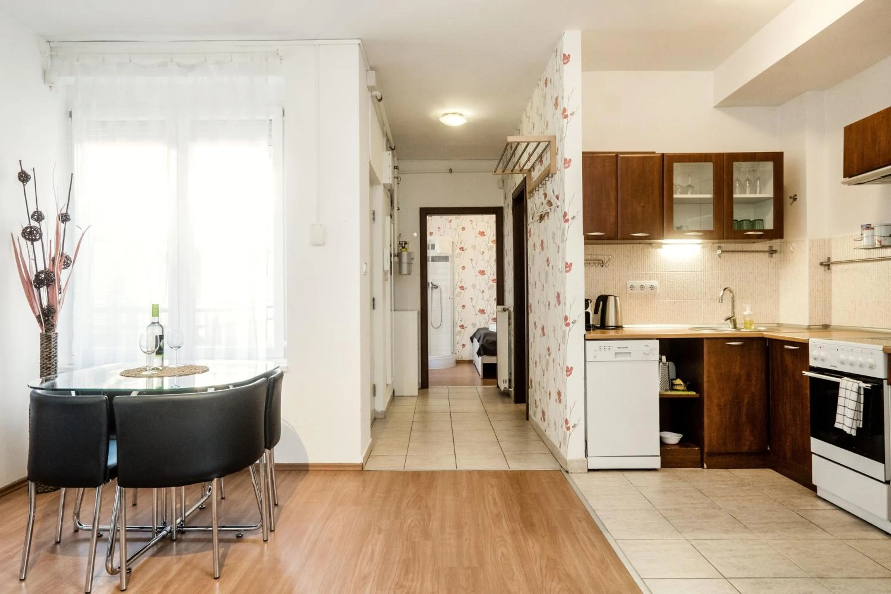 kitchen in Grand Budapest Penthouse