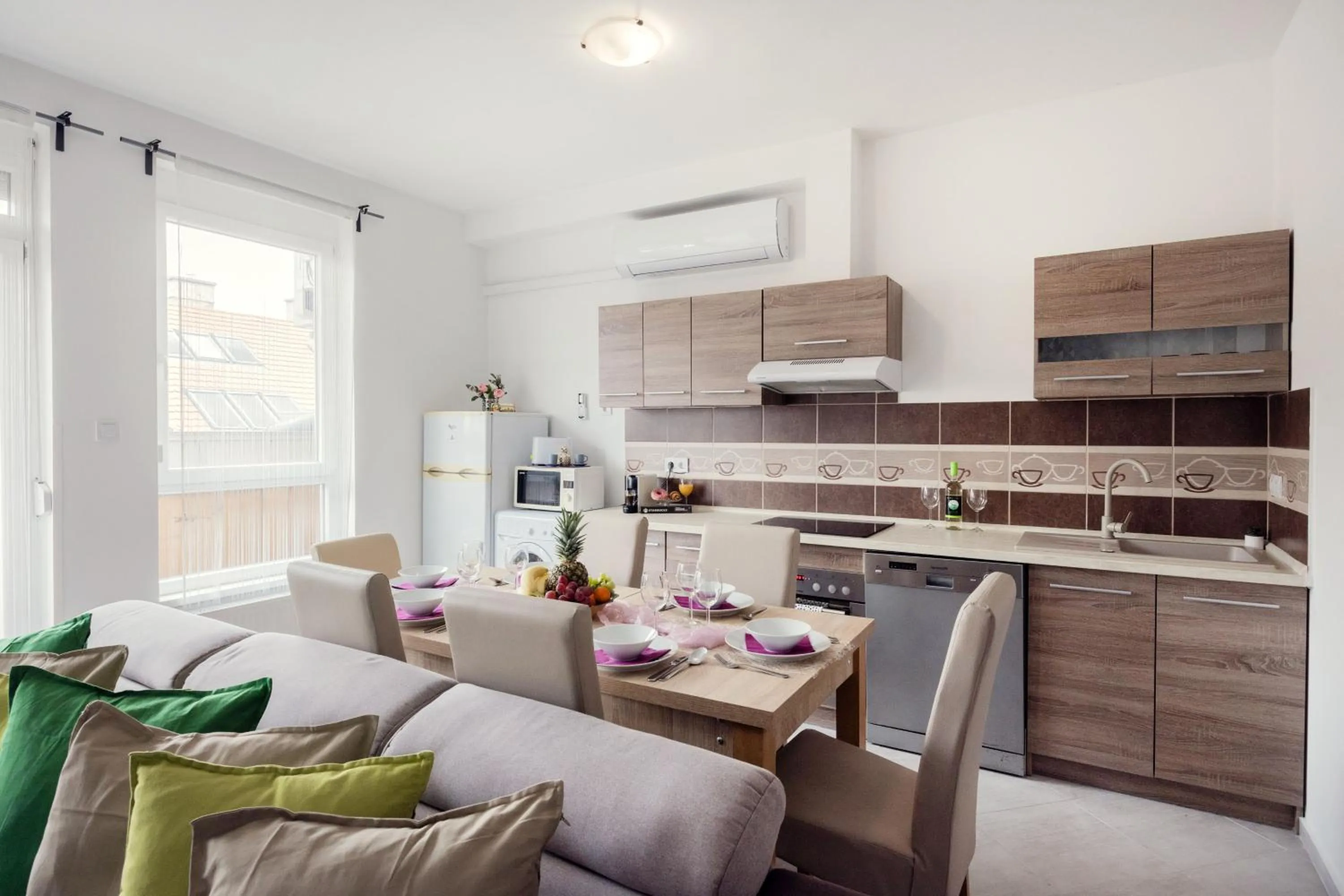 Kitchen or kitchenette in Grand Budapest Penthouse