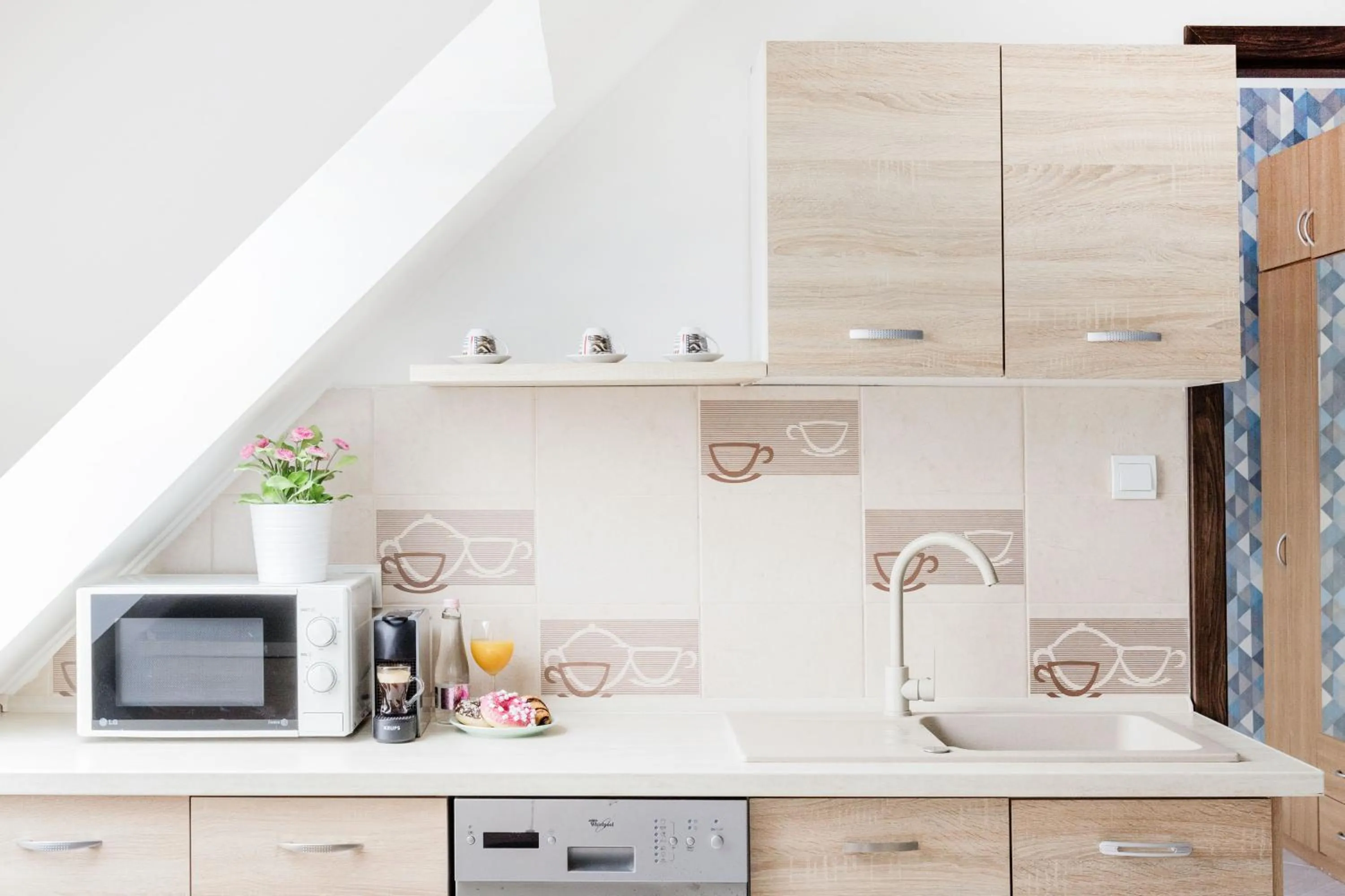kitchen in Grand Budapest Penthouse