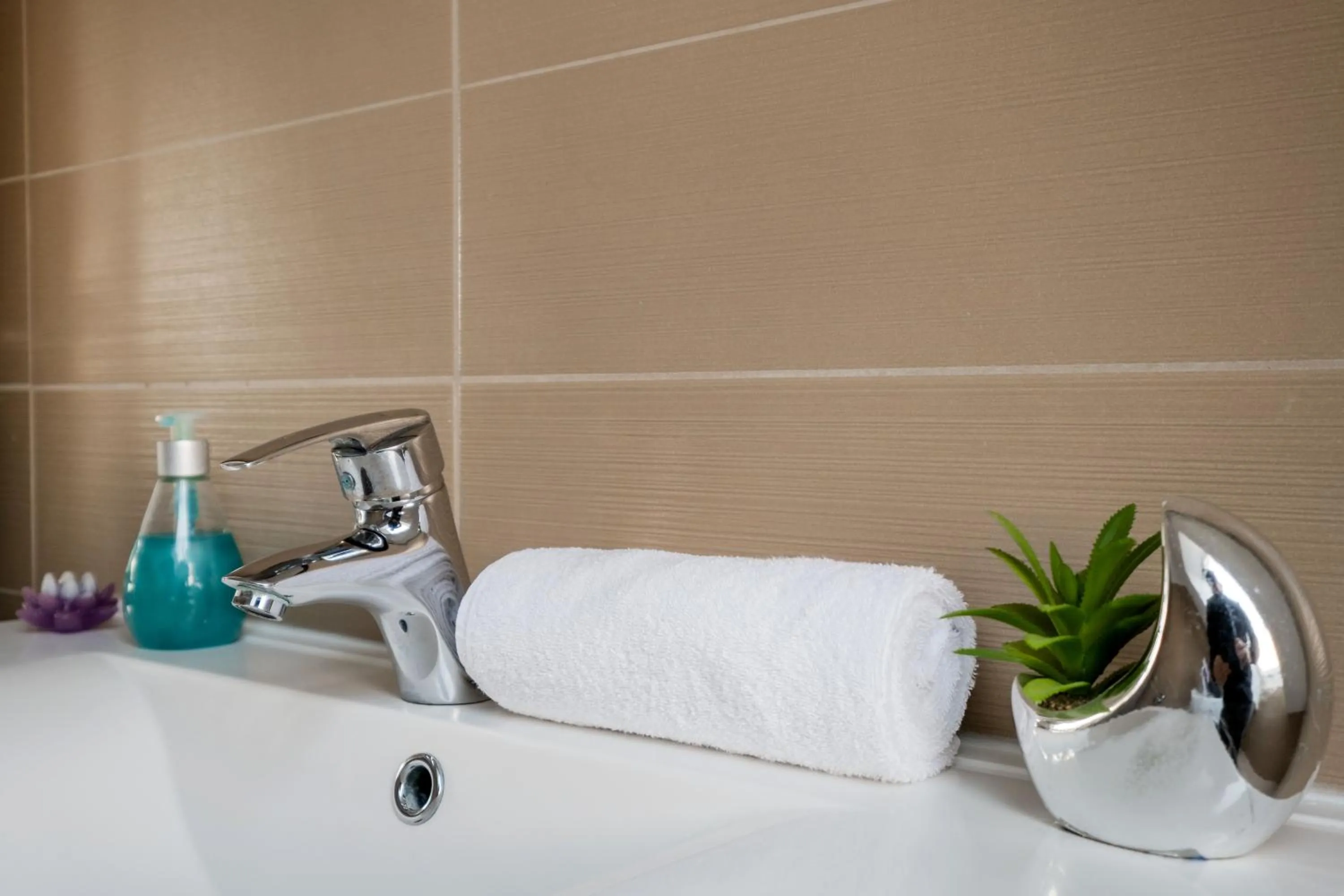 Bathroom in Grand Budapest Penthouse