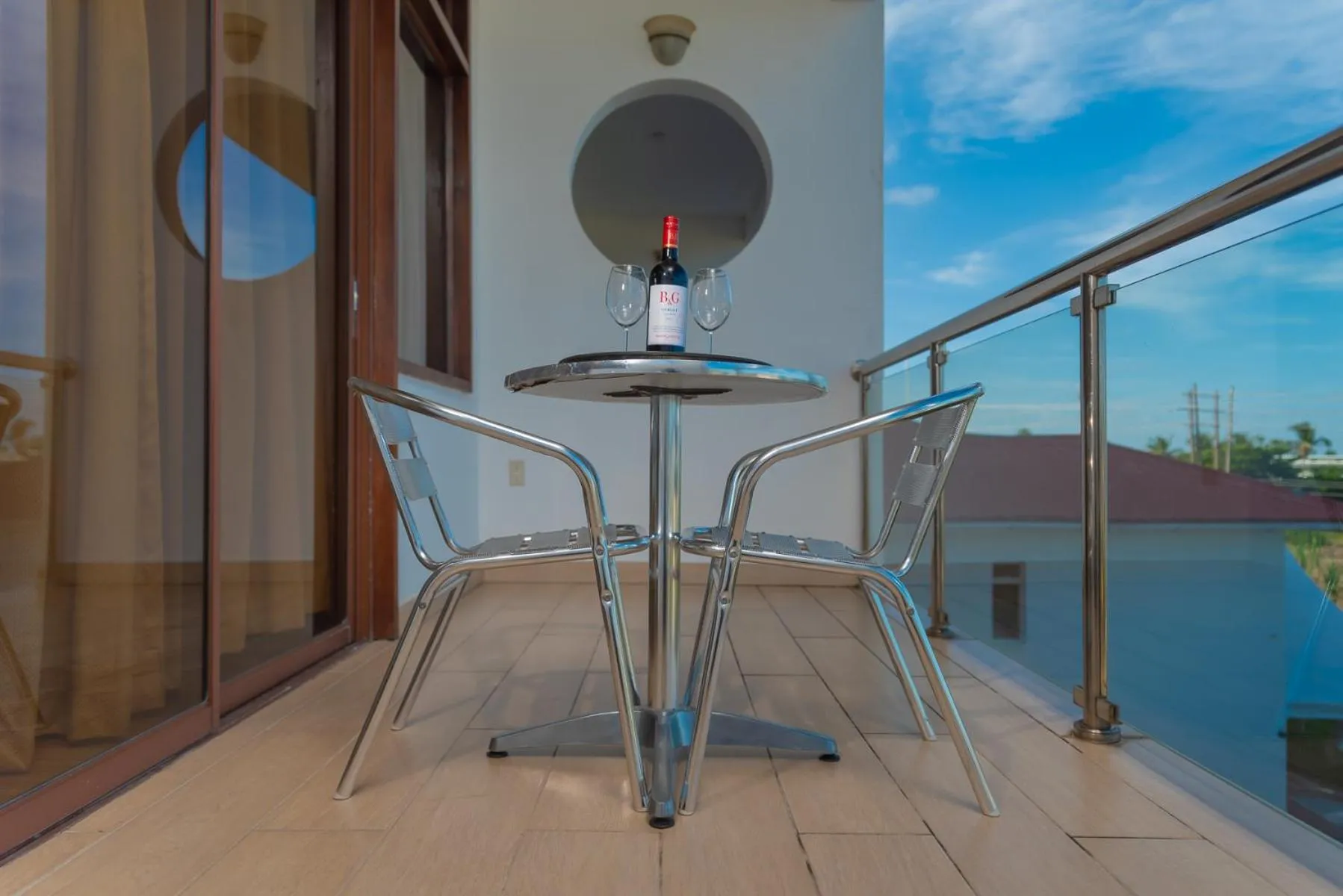 Balcony/Terrace in Herdmanston Lodge Hotel