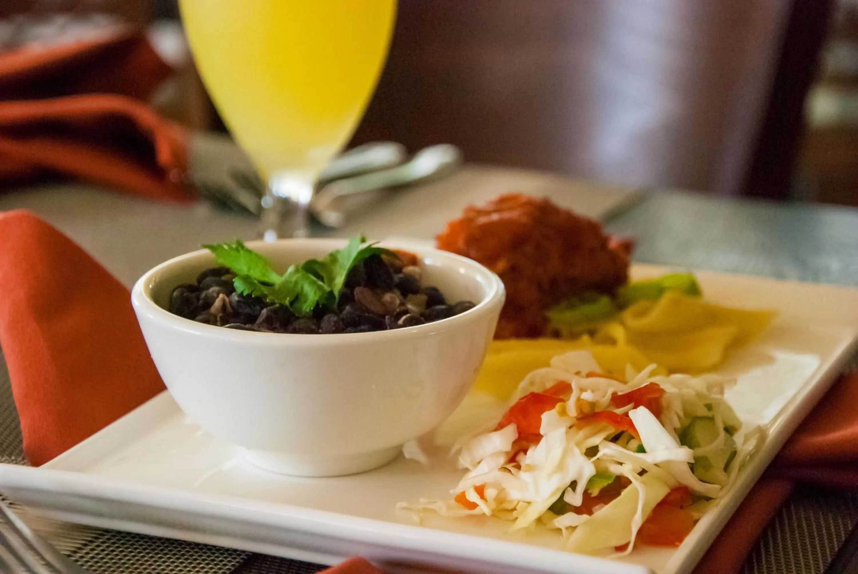 Food close-up in Herdmanston Lodge Hotel