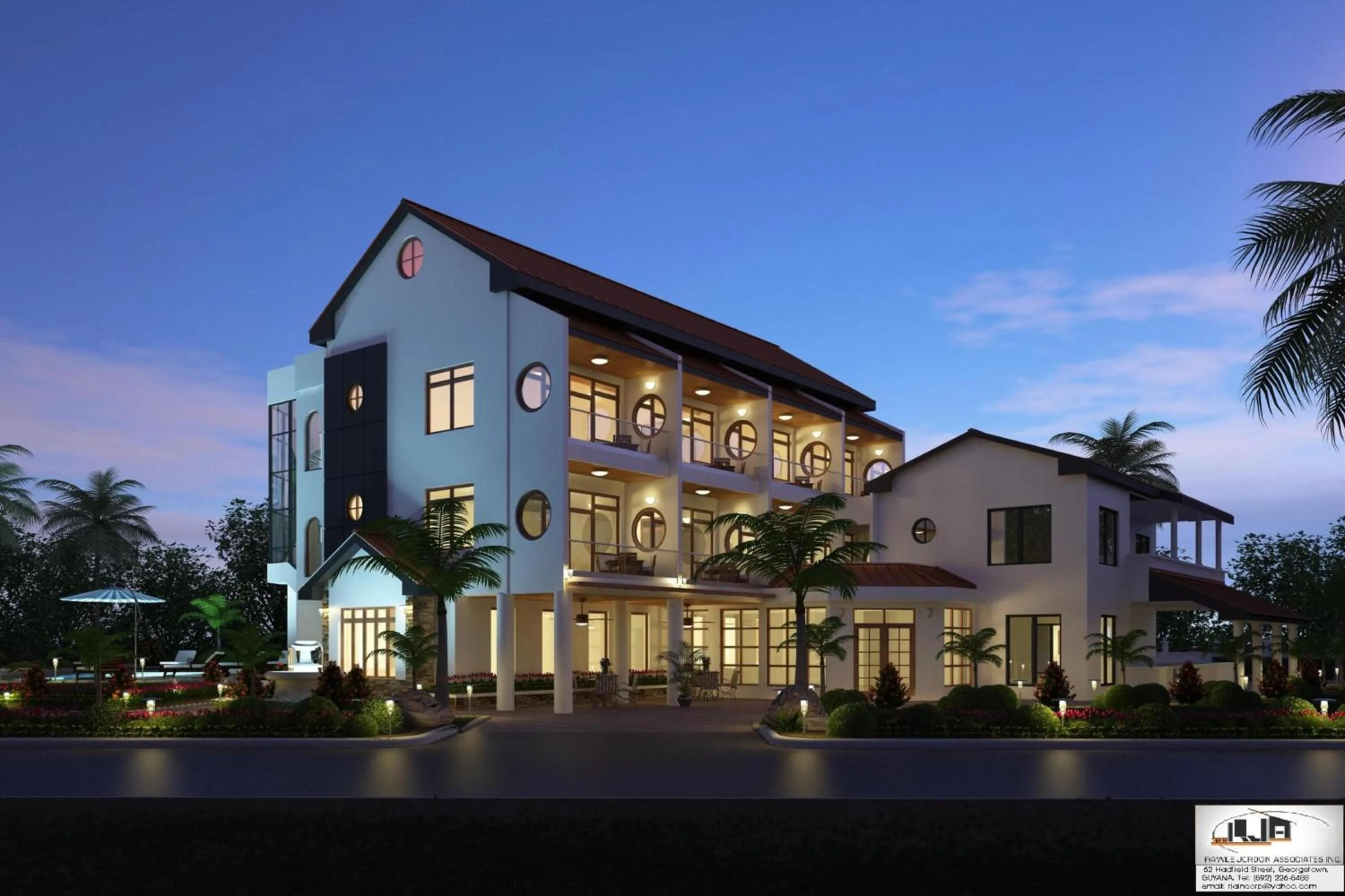 Facade/entrance in Herdmanston Lodge Hotel