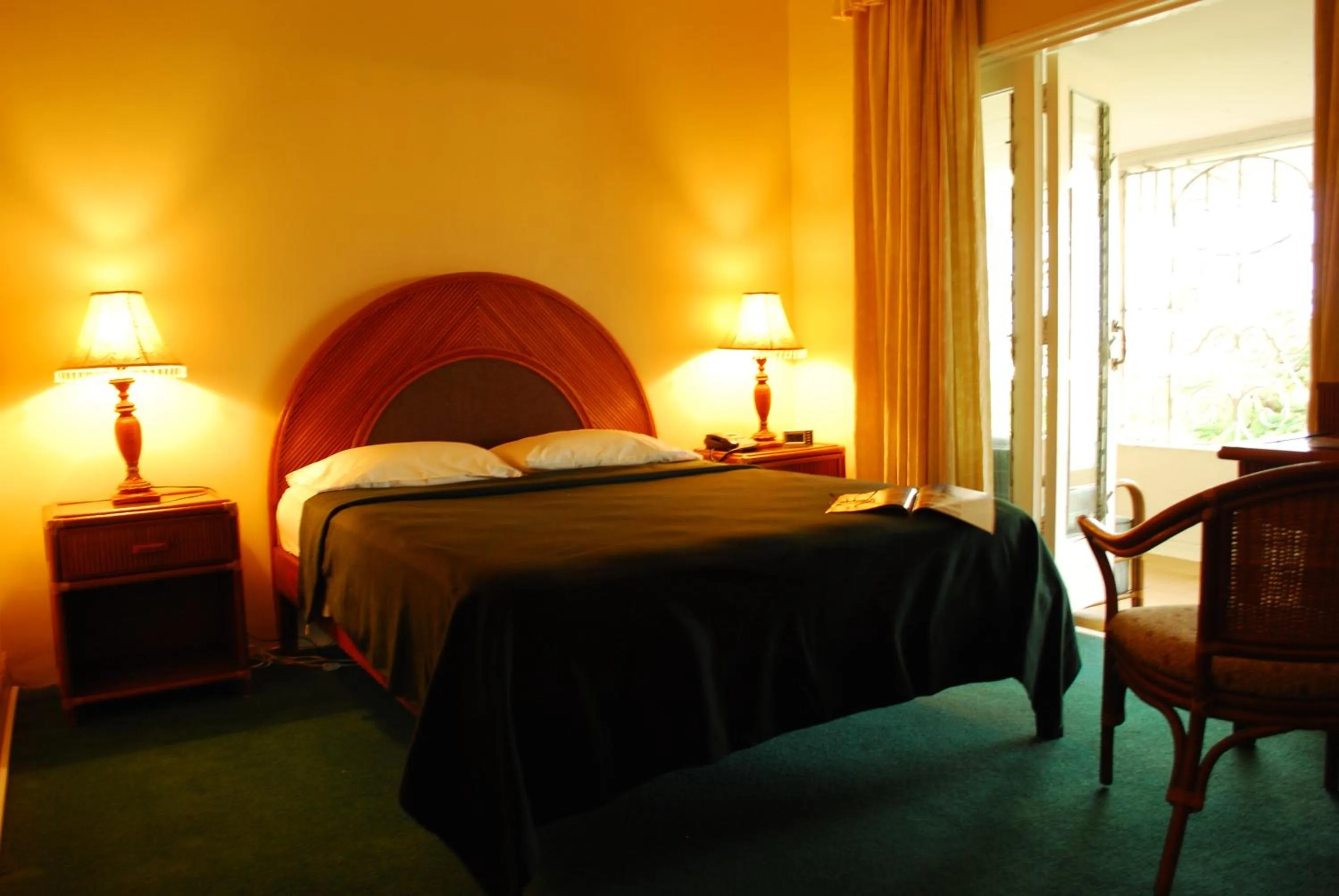 Bed in Herdmanston Lodge Hotel