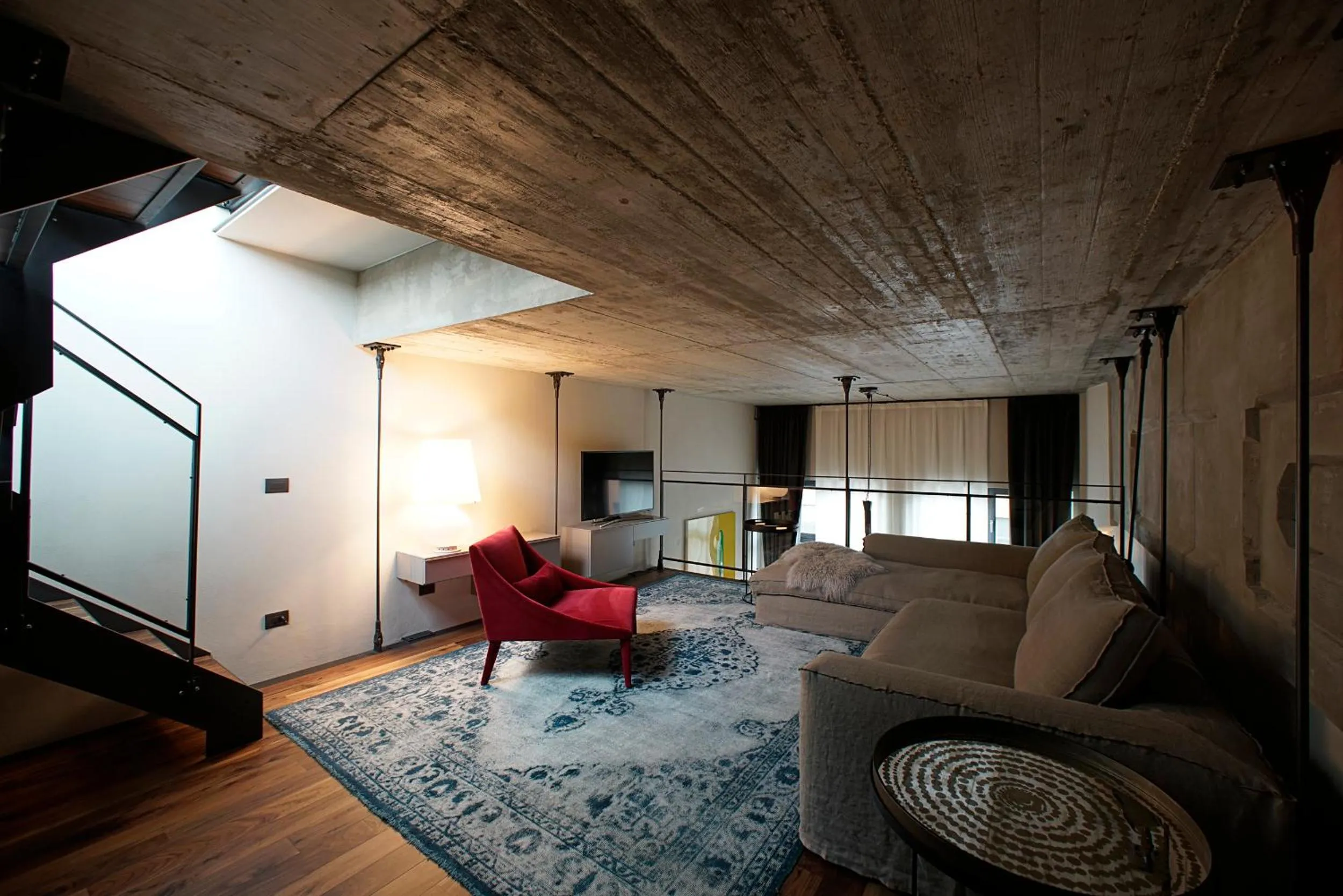 Communal lounge/ TV room in EDIT Lofts