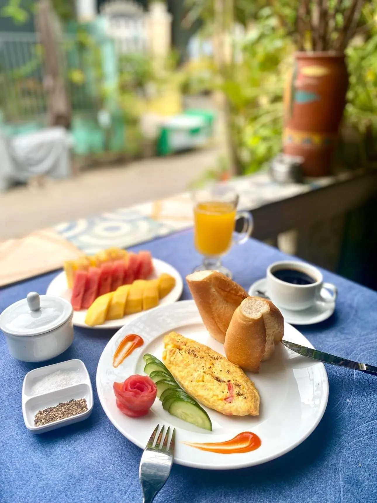 Breakfast in D Central Hoi An Homestay