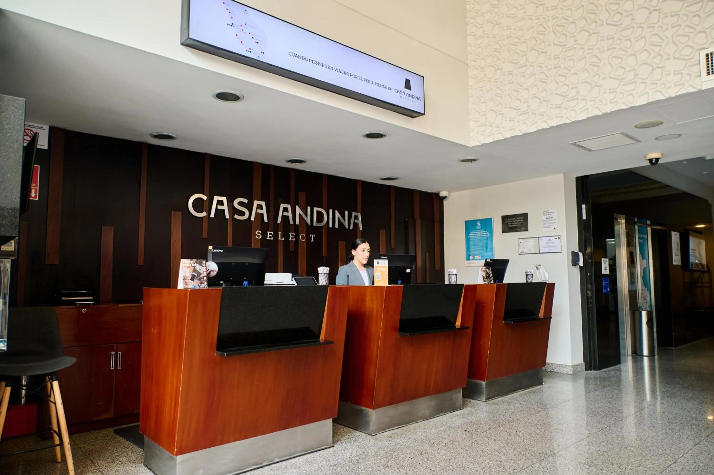 Lobby or reception in Casa Andina Select Miraflores