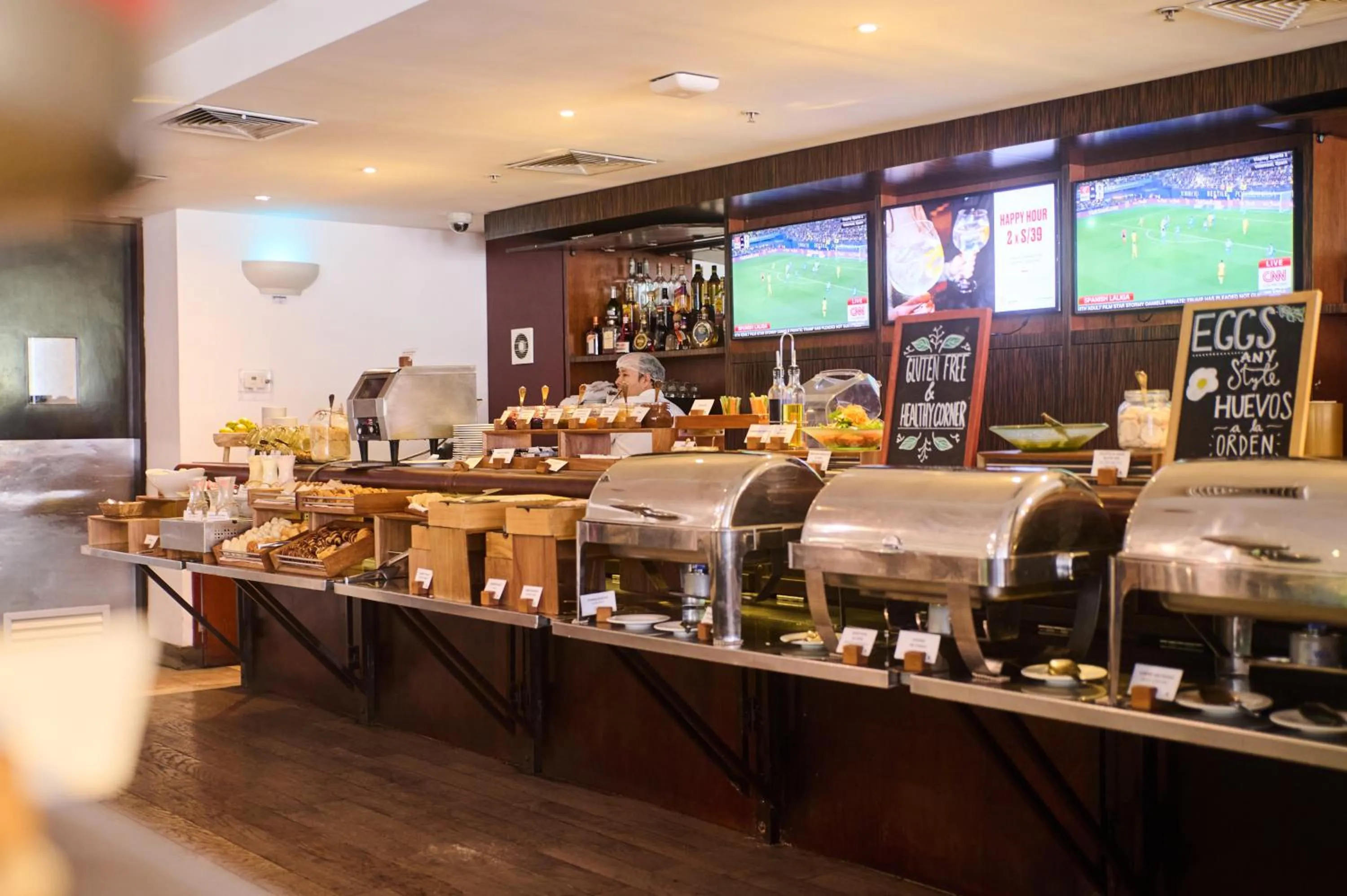 Buffet breakfast in Casa Andina Select Miraflores