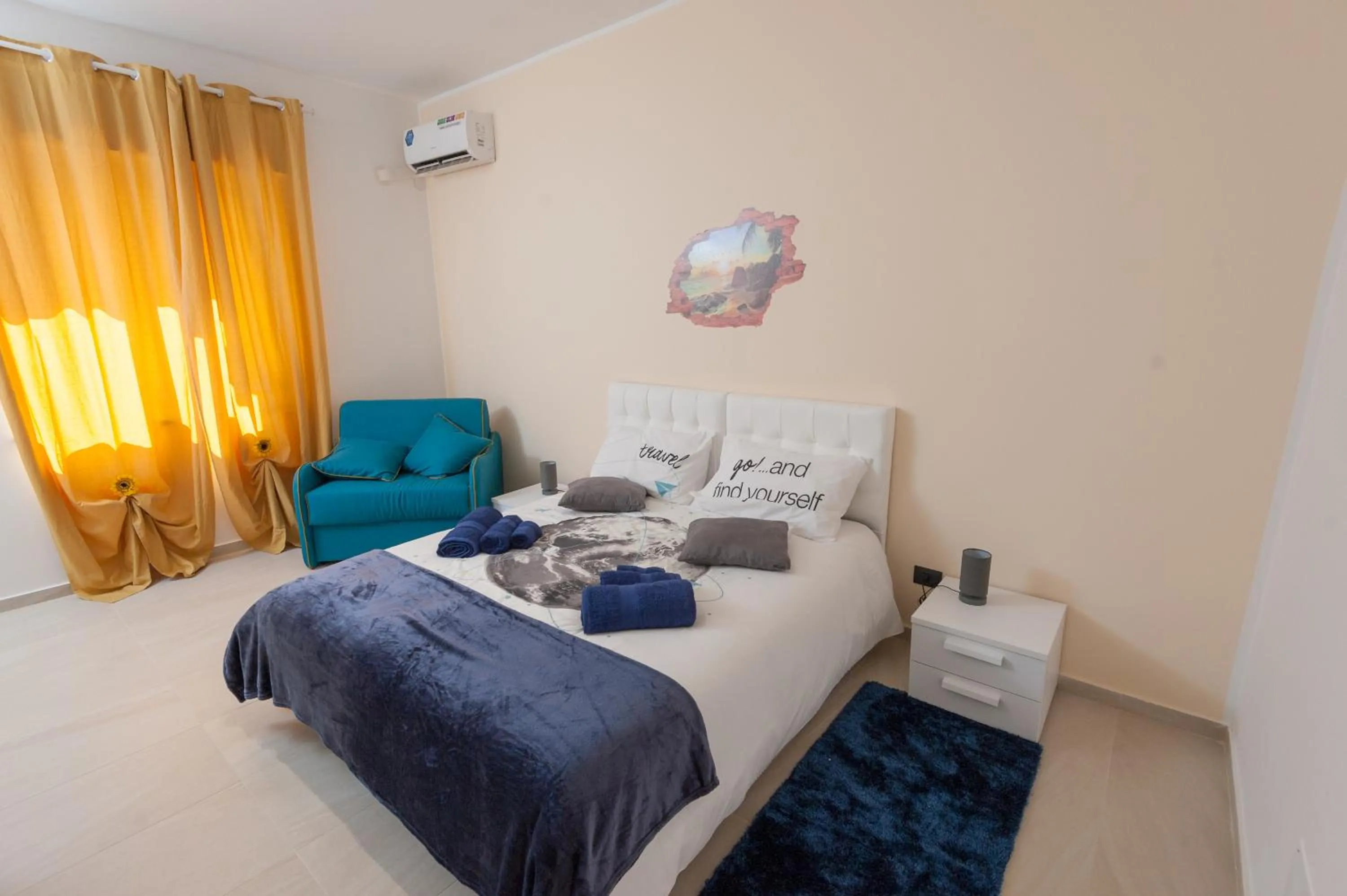 Bedroom, Bed in B&B Epipoli