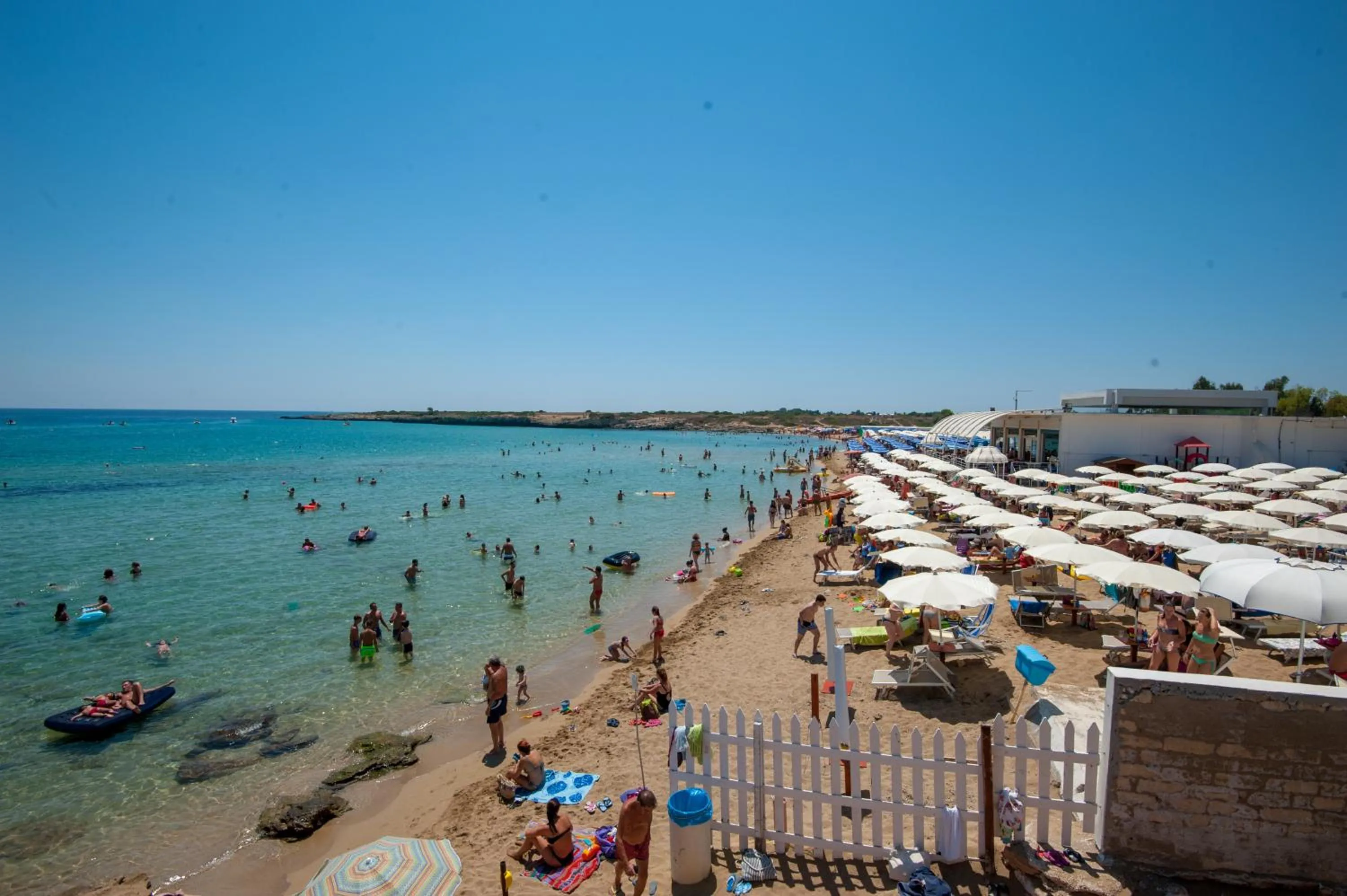 Beach in B&B Epipoli