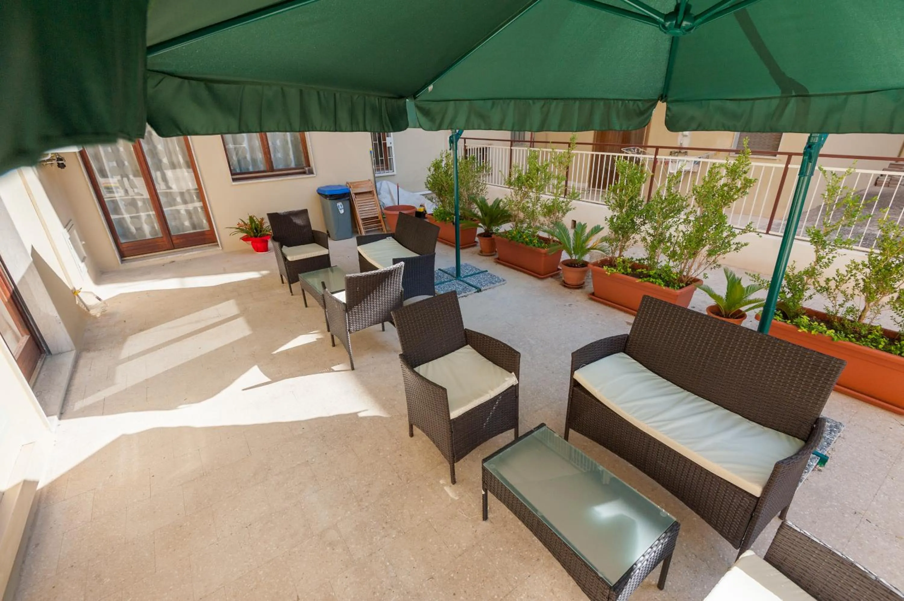 Balcony/Terrace in B&B Epipoli