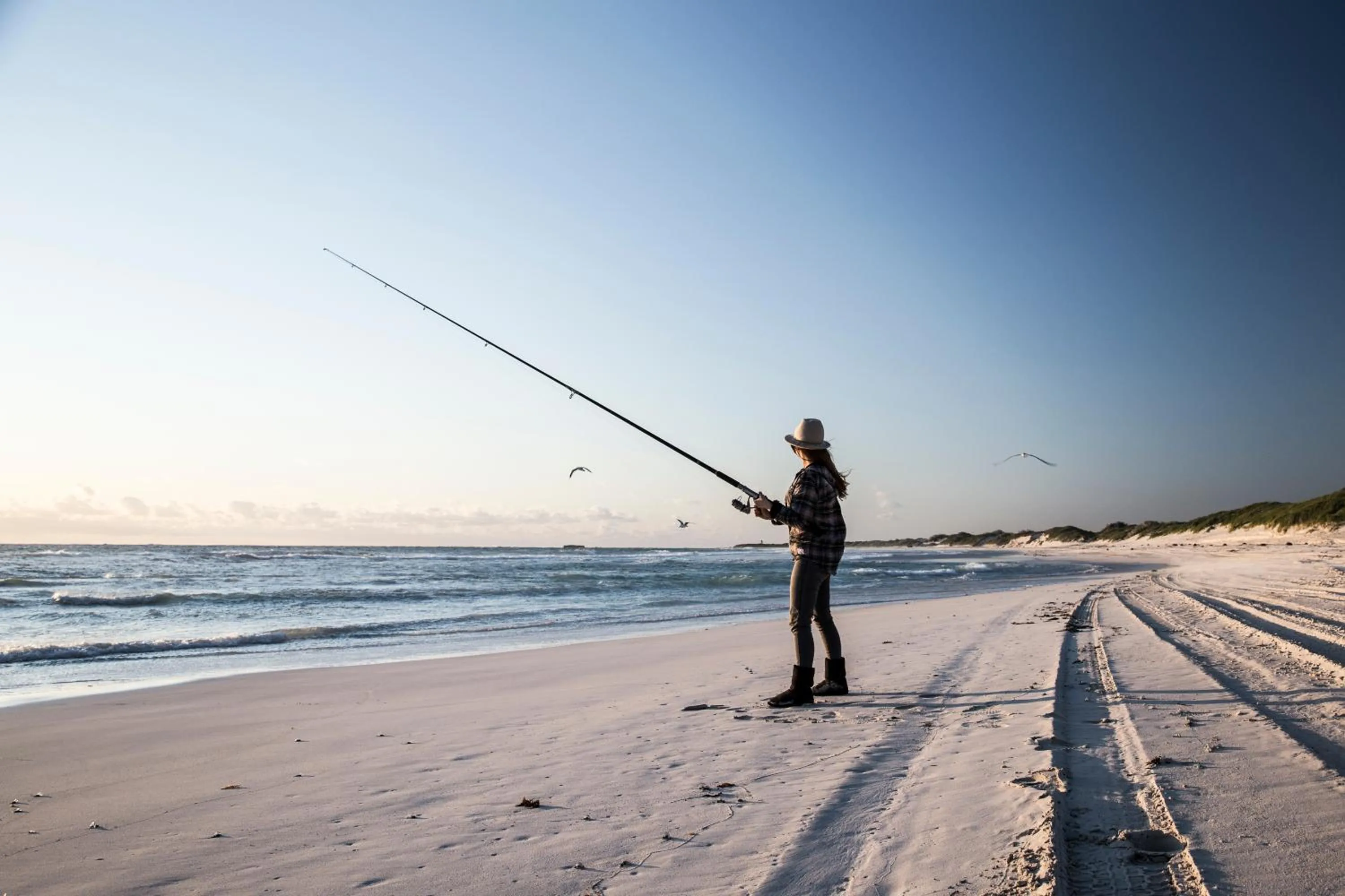 Fishing in Salty Shack Lancelin