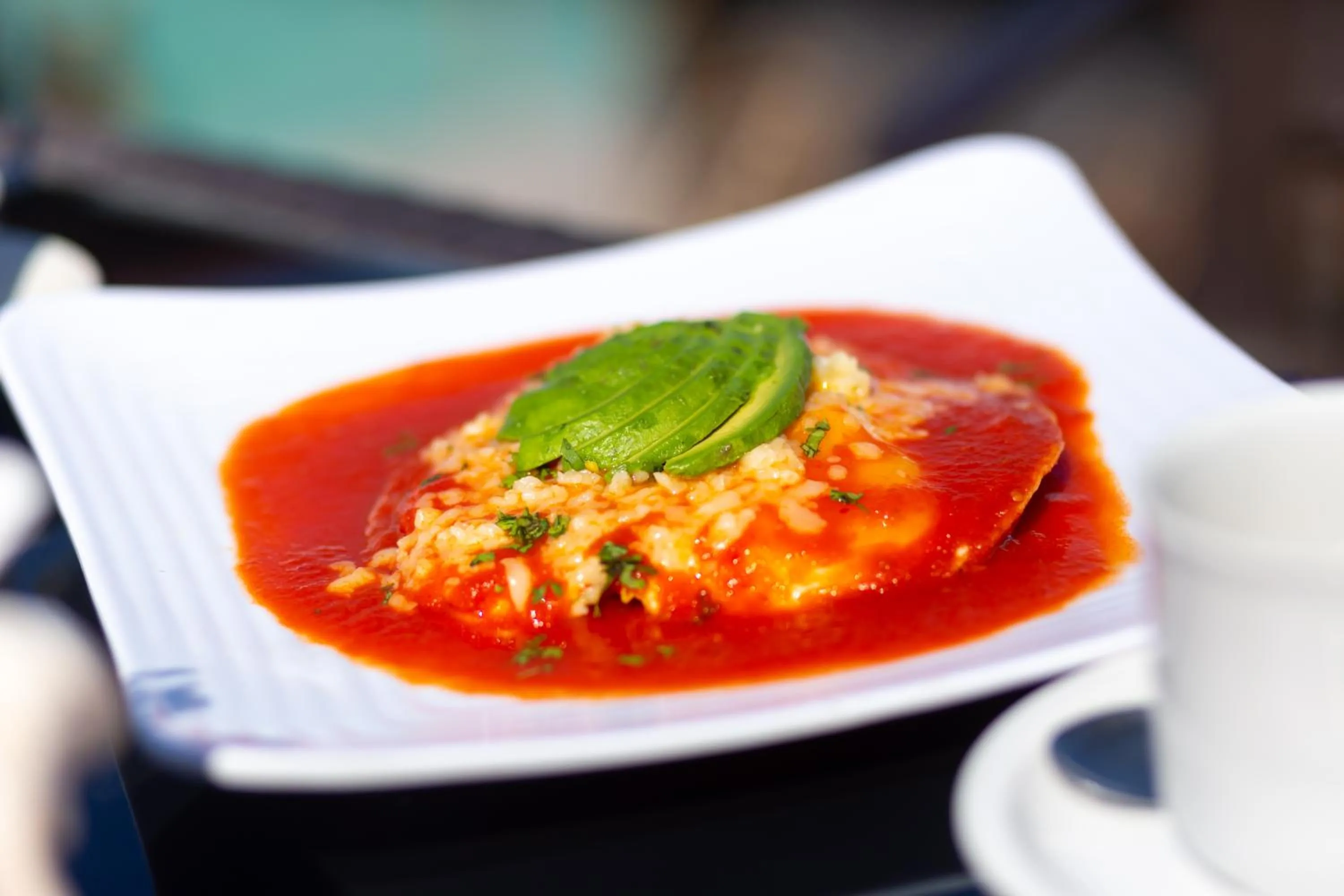 Breakfast in Hotel Azul Maya