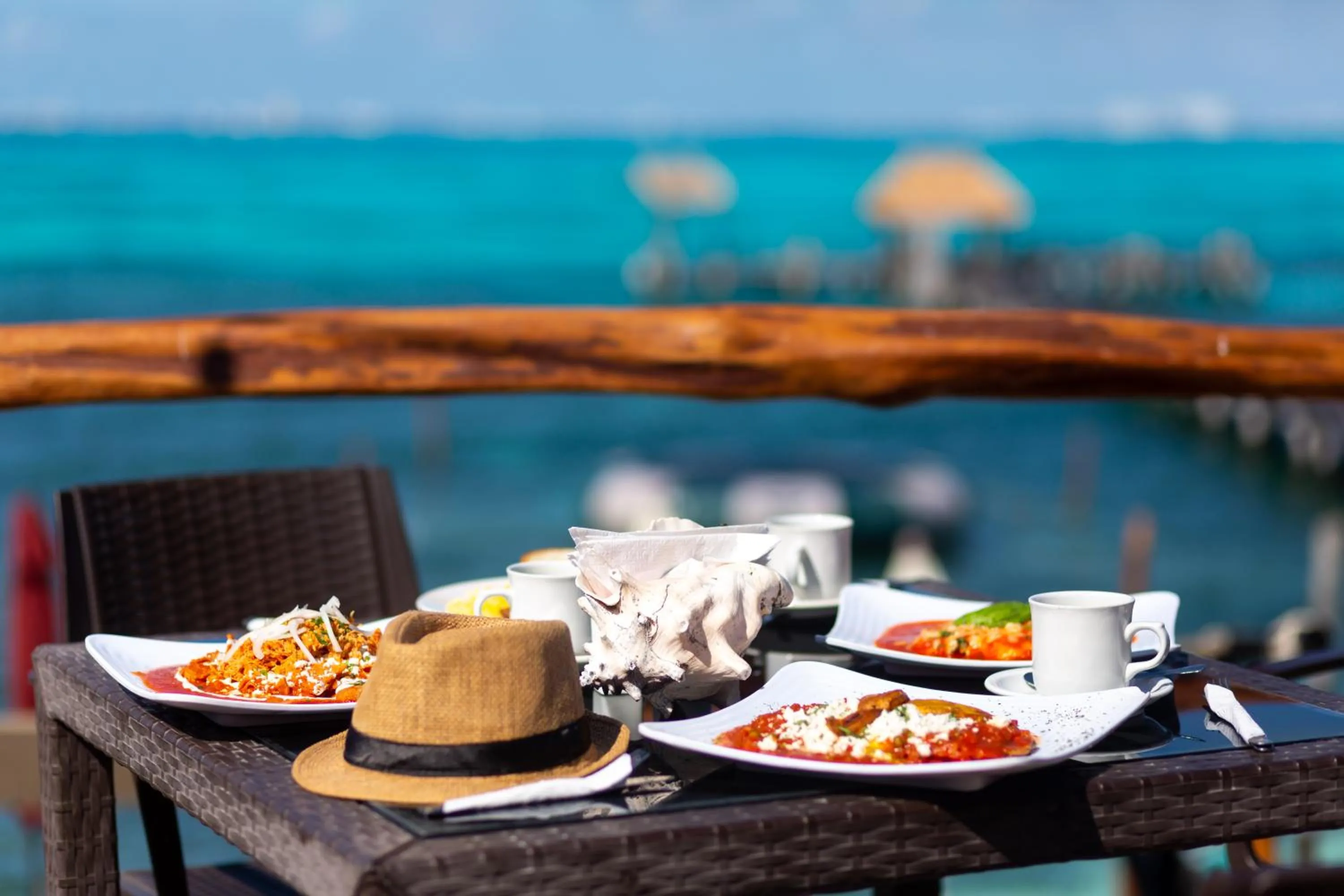 Breakfast in Hotel Azul Maya