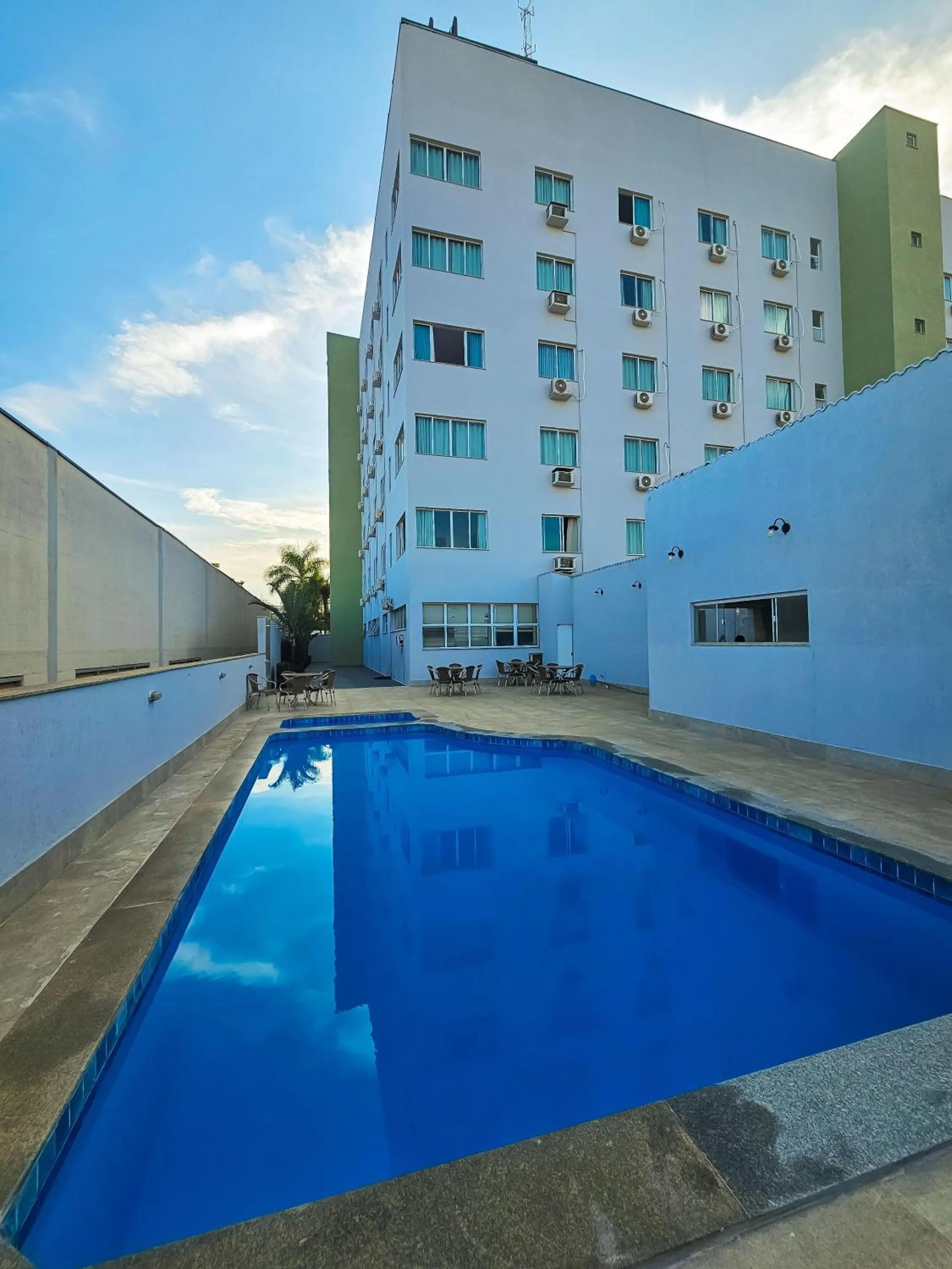 Pool view in Paracatu Plaza Hotel