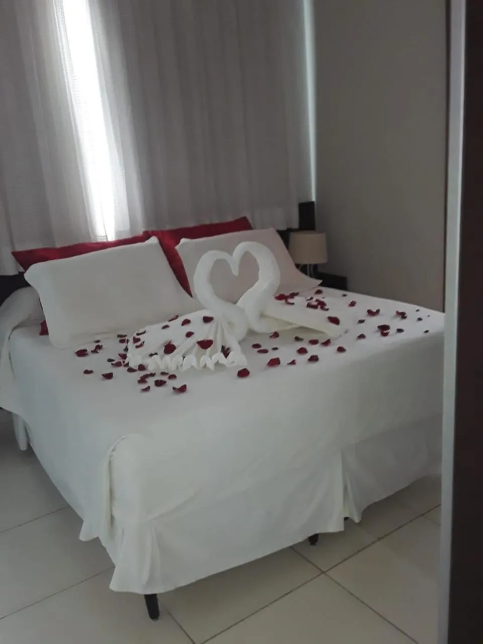 Bed in Paracatu Plaza Hotel