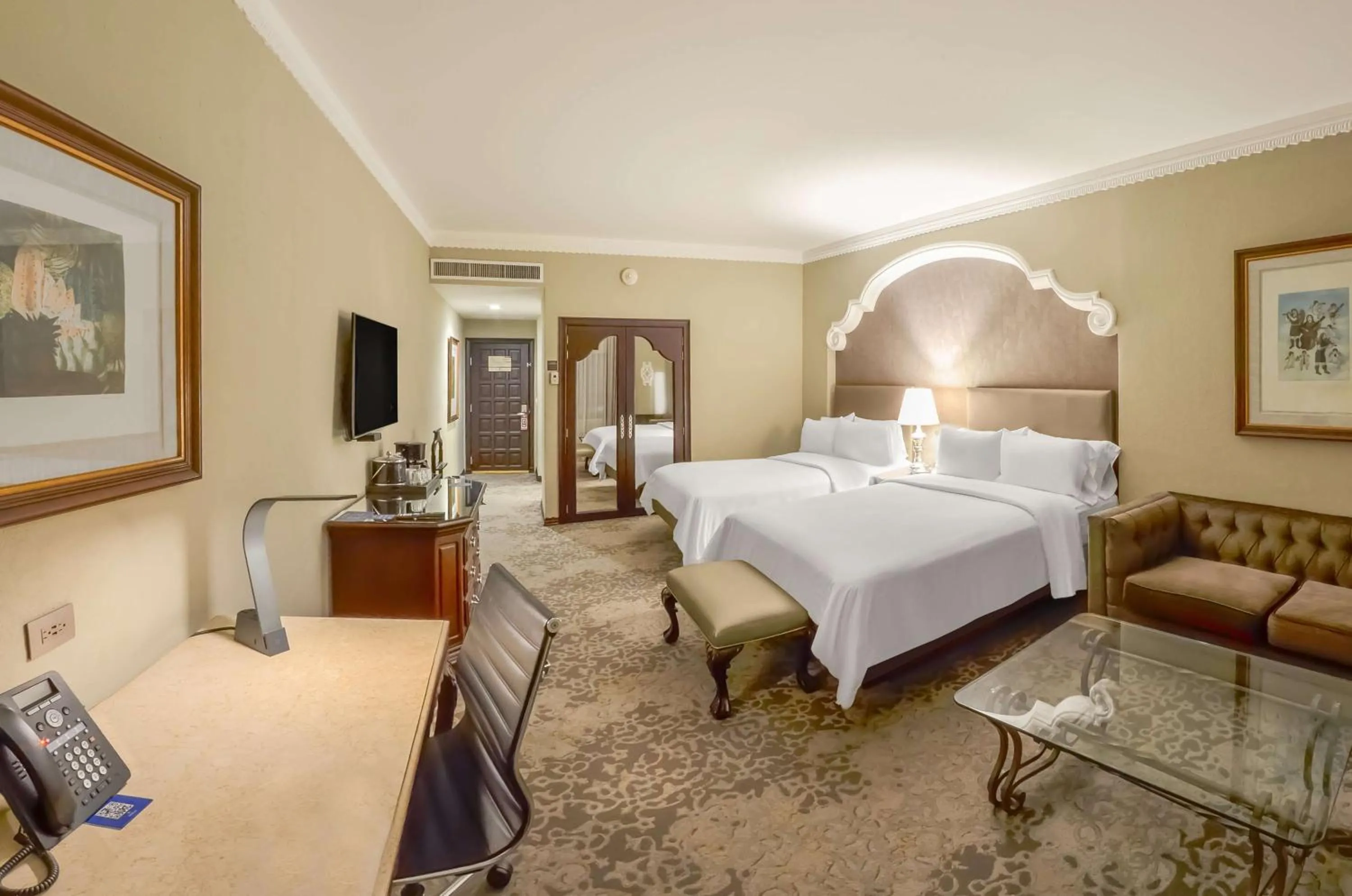 Bedroom, Bed in Hilton Guatemala City, Guatemala