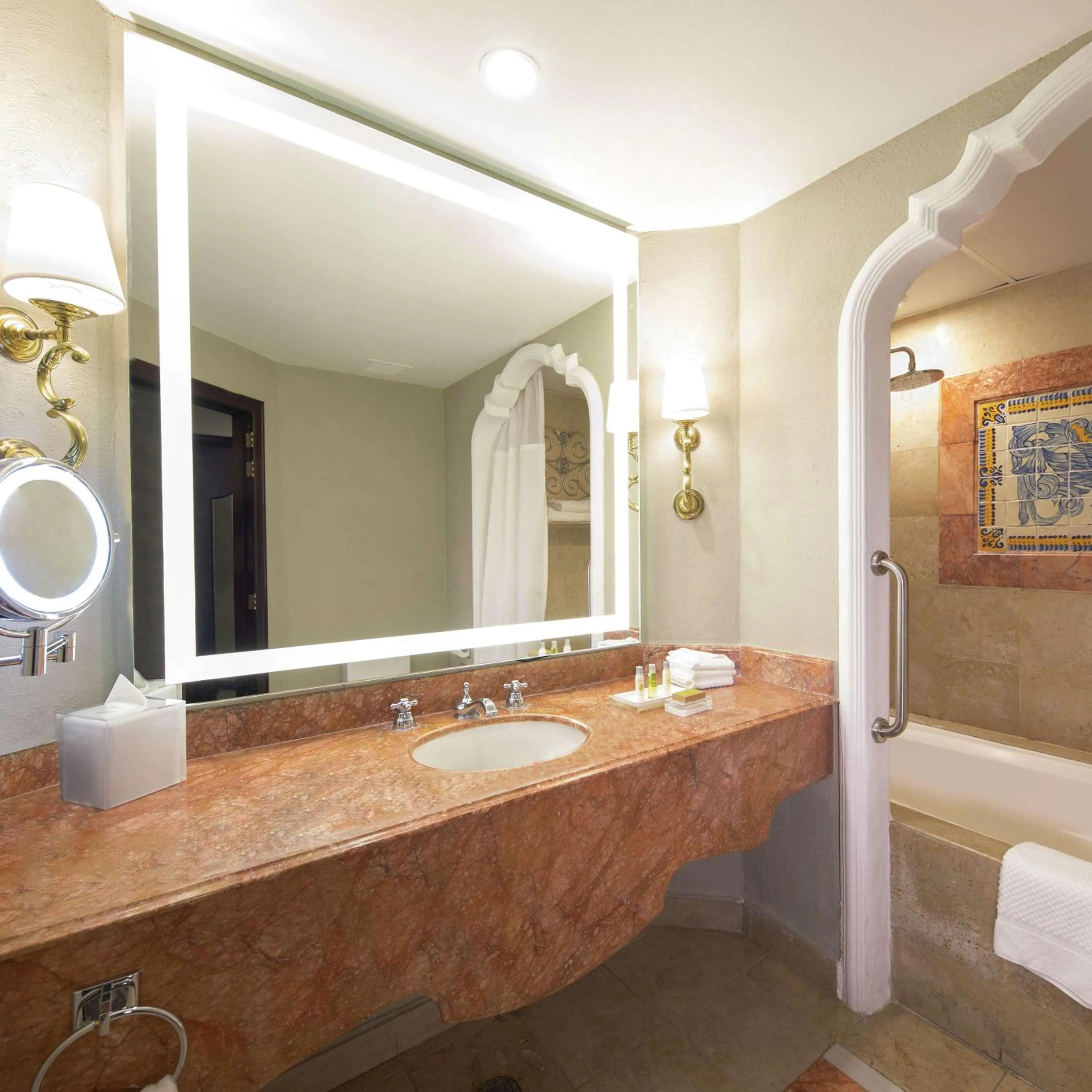 Bathroom in Hilton Guatemala City, Guatemala