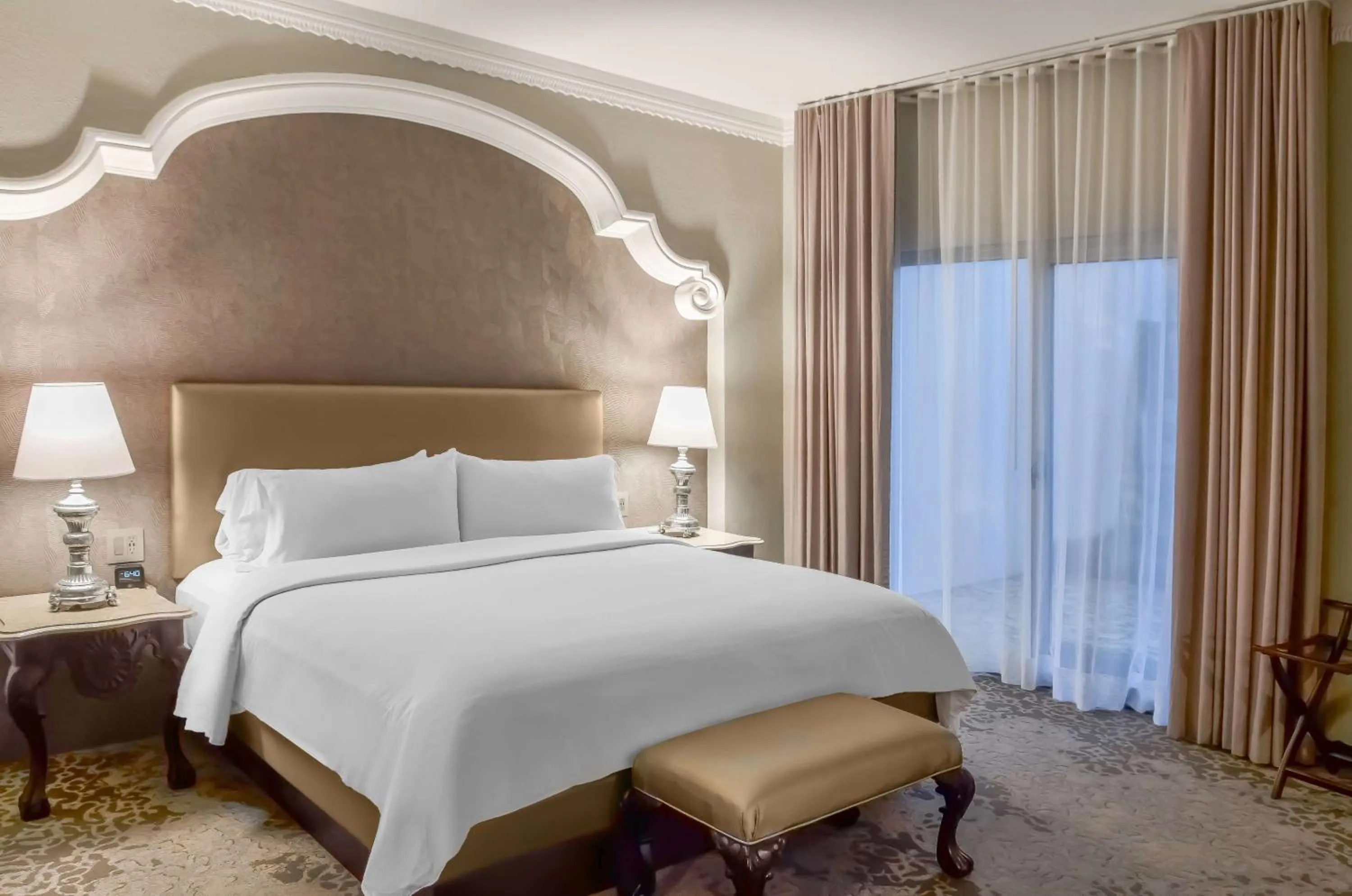 Bed in Hilton Guatemala City, Guatemala