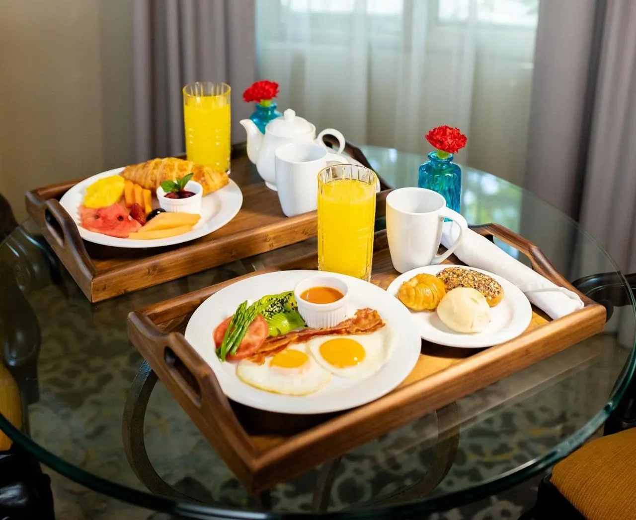 Breakfast in Hilton Guatemala City, Guatemala