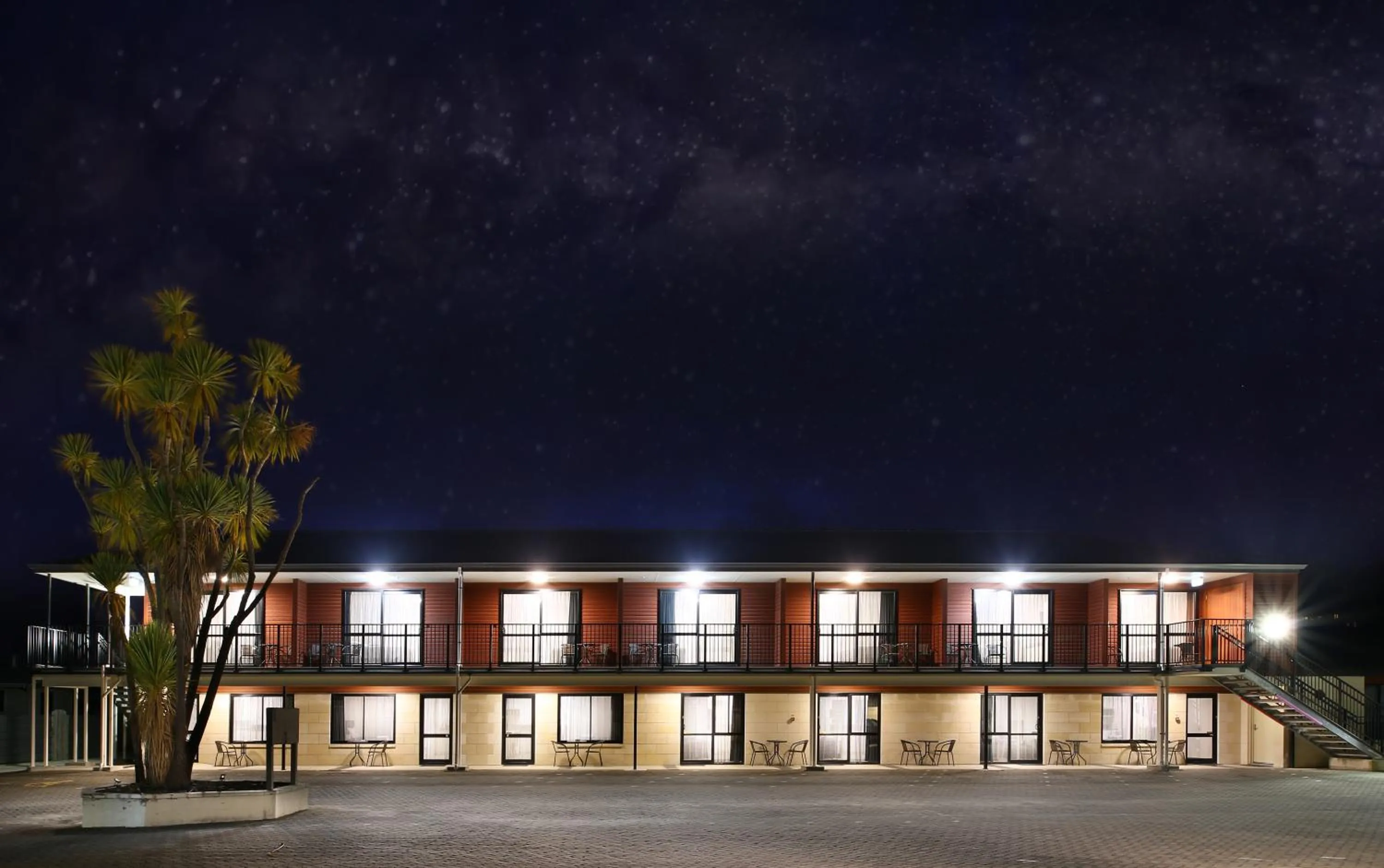 Property building in Heritage Court Lodge Oamaru