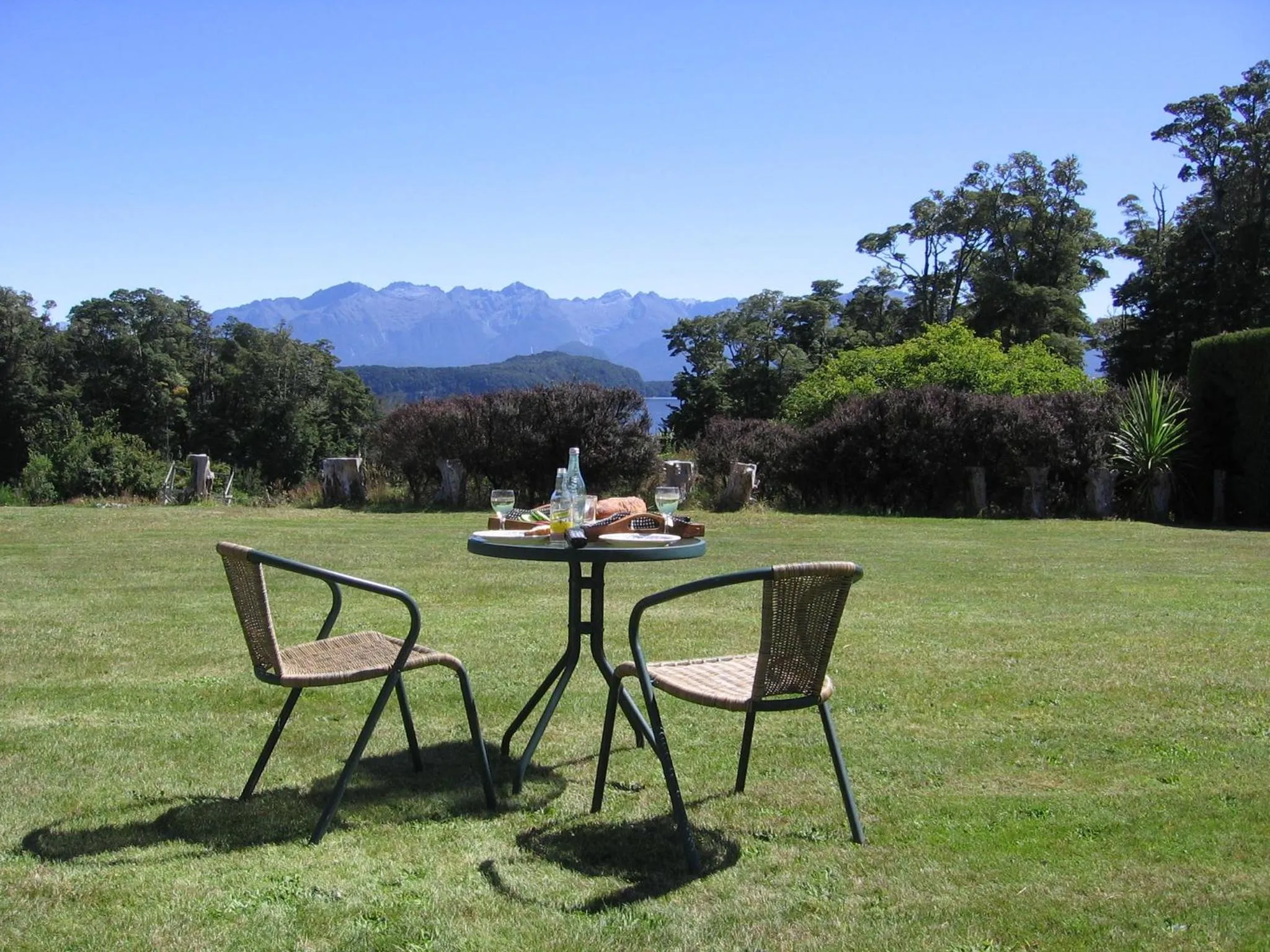 Garden in Murrells Grand View House