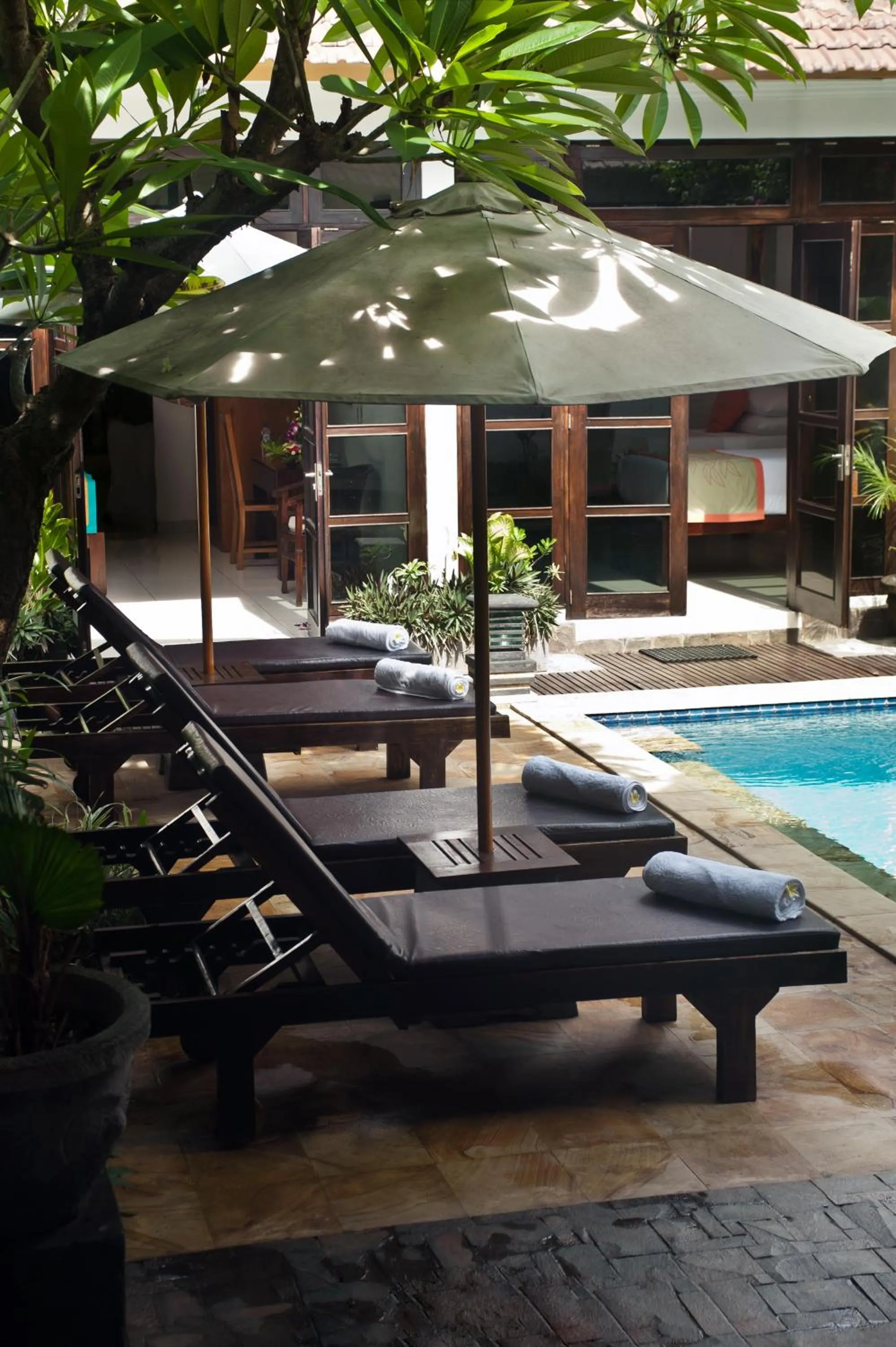 Swimming pool in Villa Teman