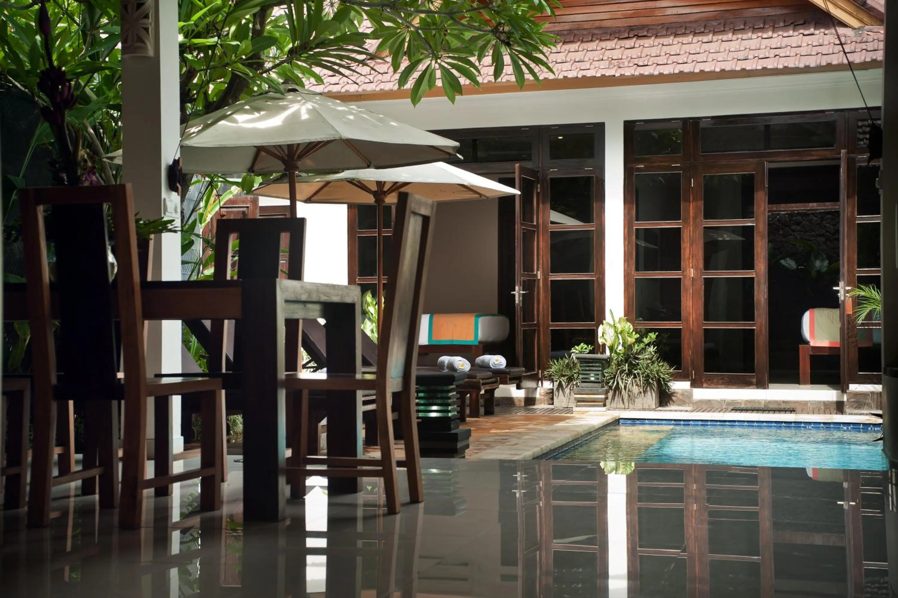 Decorative detail in Villa Teman