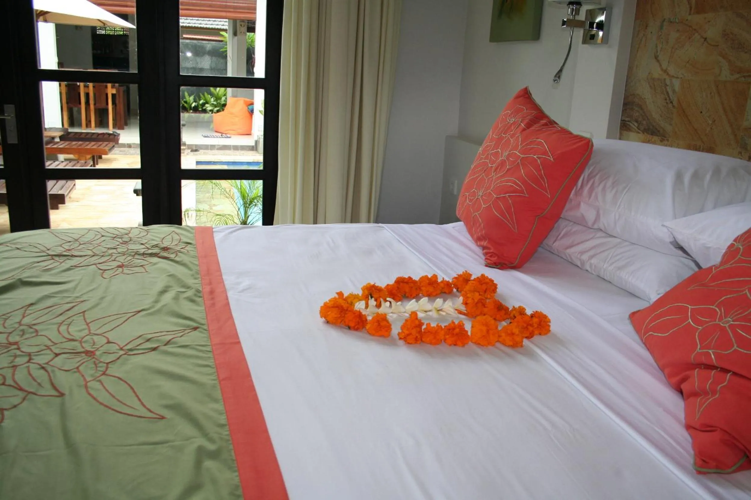 Bedroom, Bed in Villa Teman