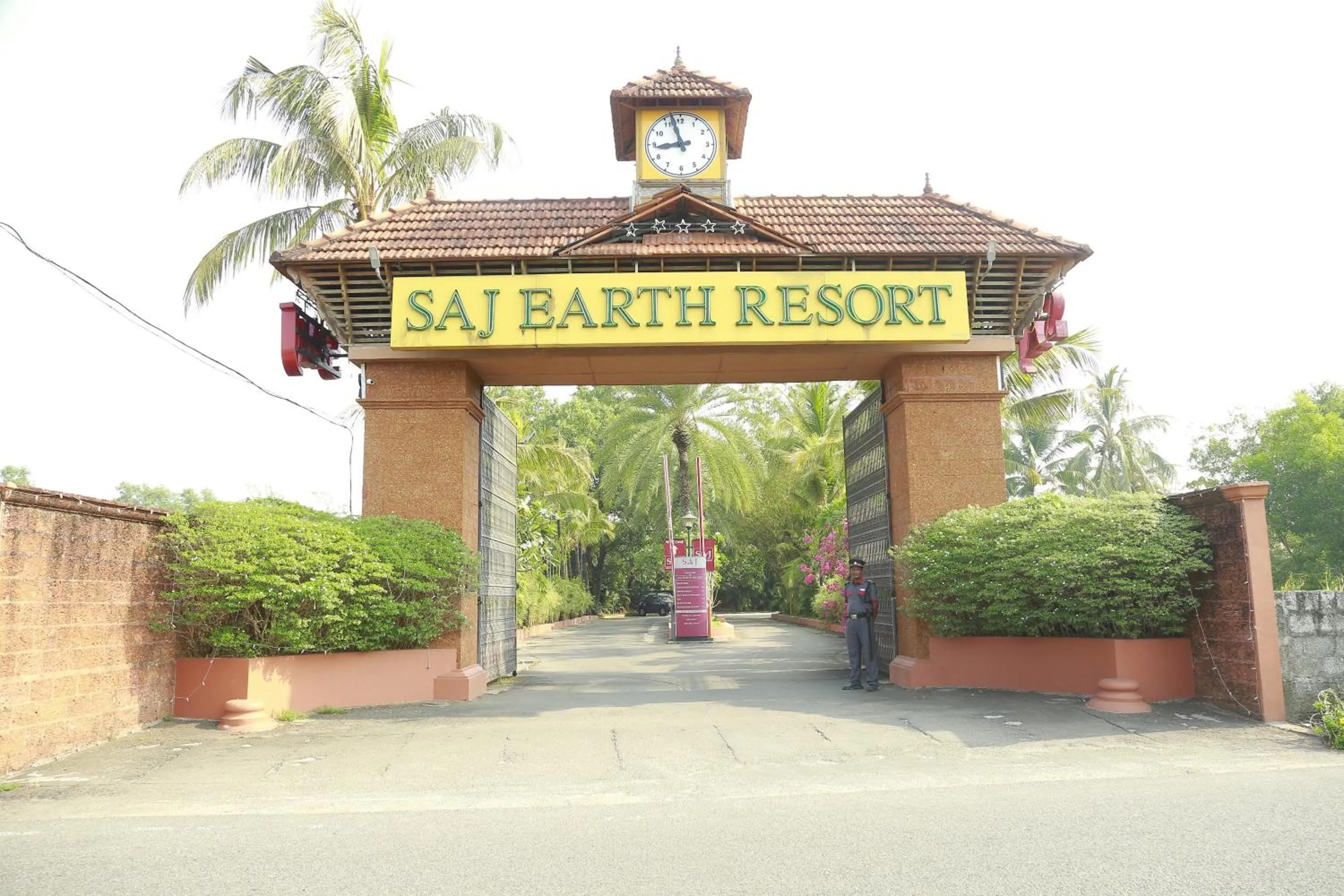 Area and facilities in SAJ Earth Resort & Convention Center , Kochi