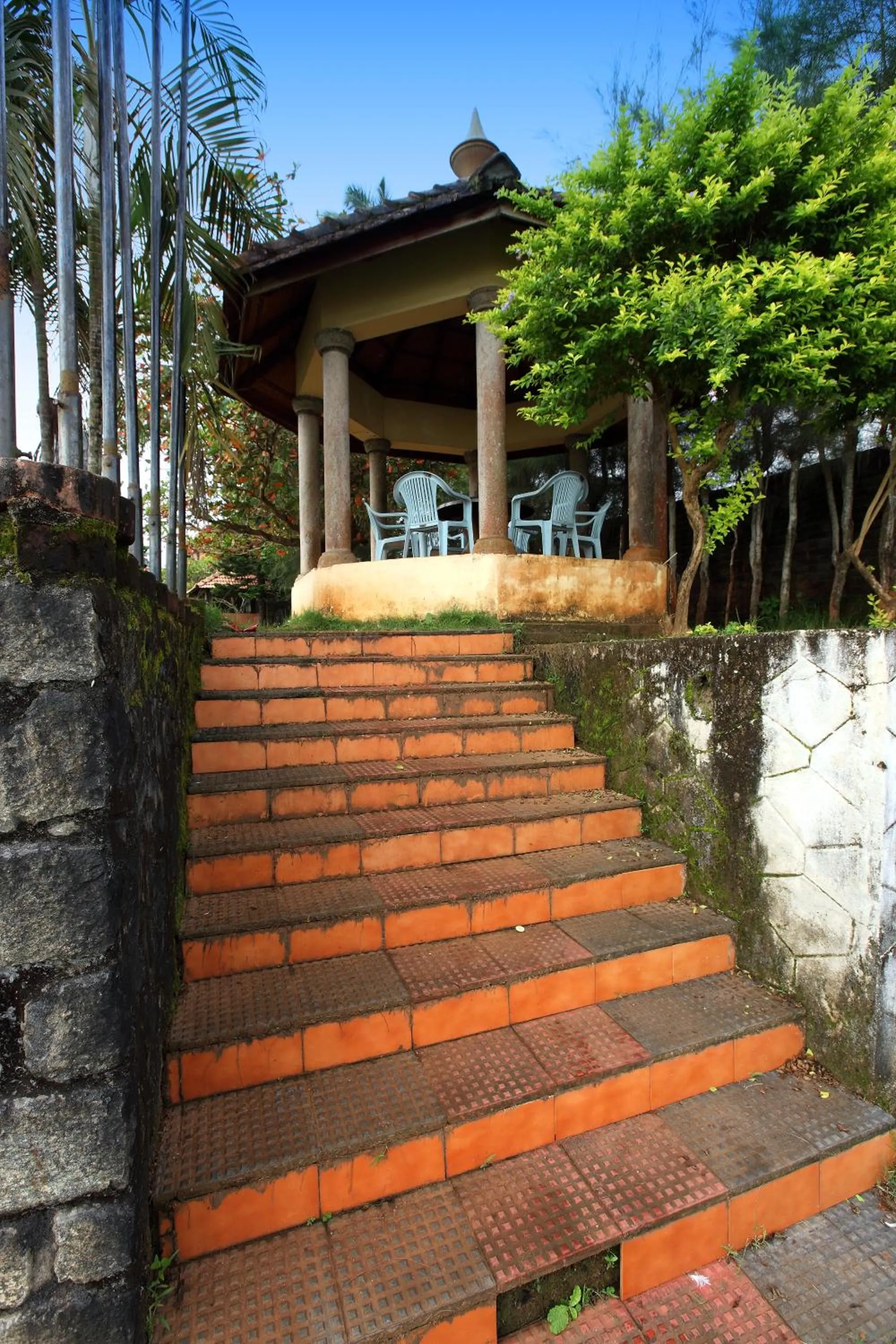 Decorative detail in The River Retreat Heritage Ayurvedic Resort