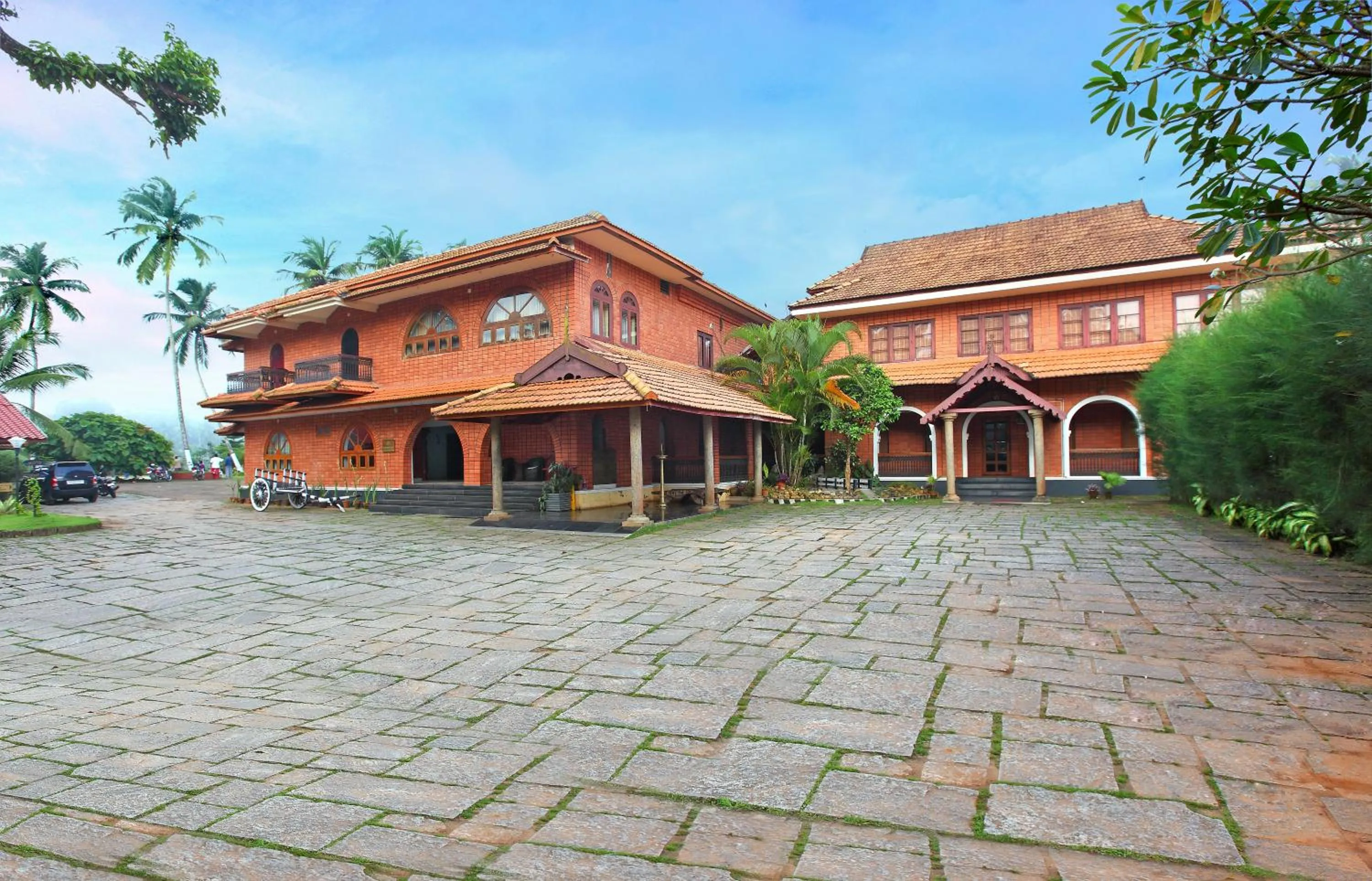 Facade/entrance in The River Retreat Heritage Ayurvedic Resort