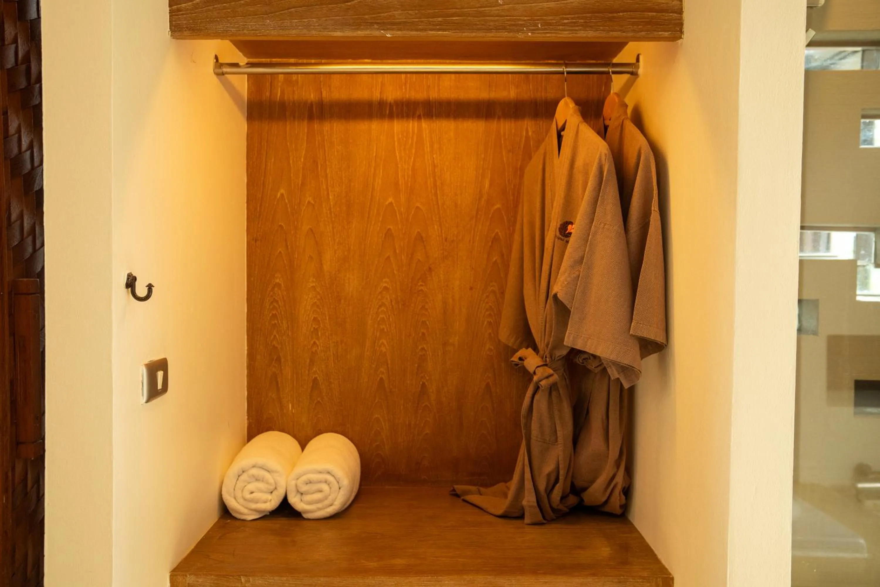 wardrobe in Puripai Villa Wellness & Retreat