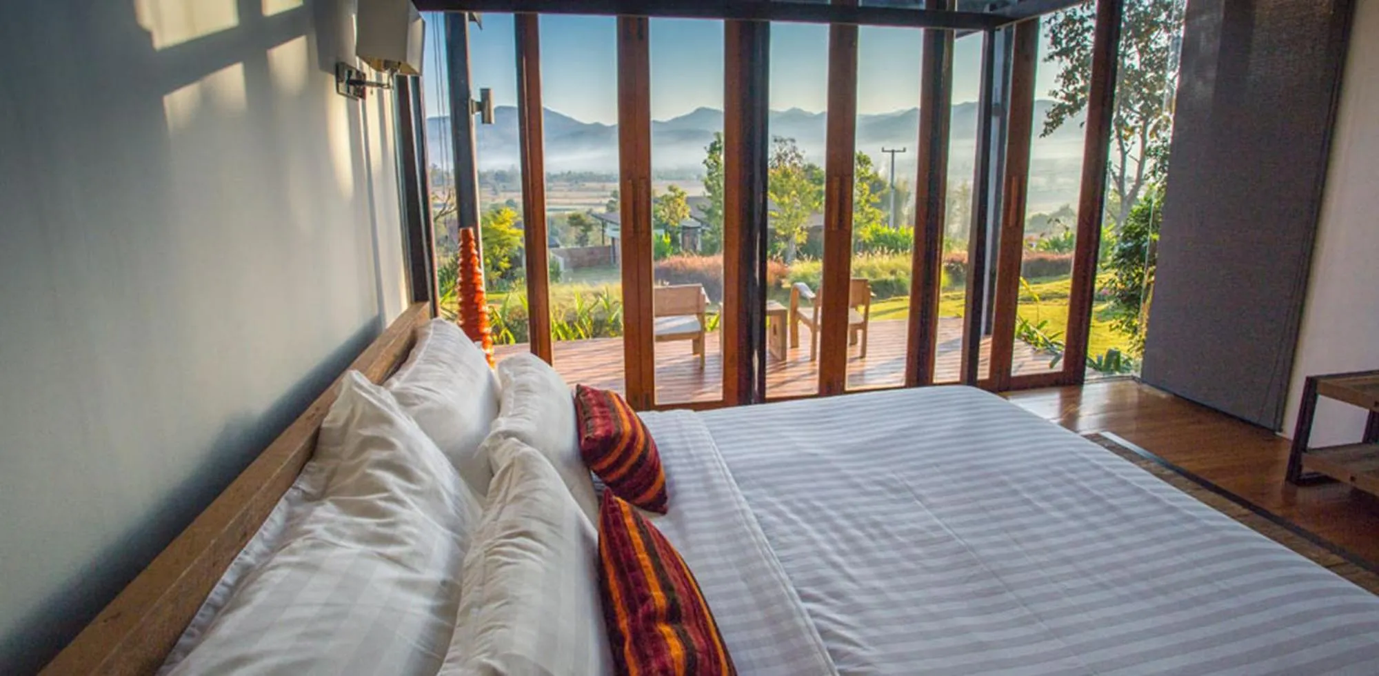 Bed in Puripai Villa Wellness & Retreat