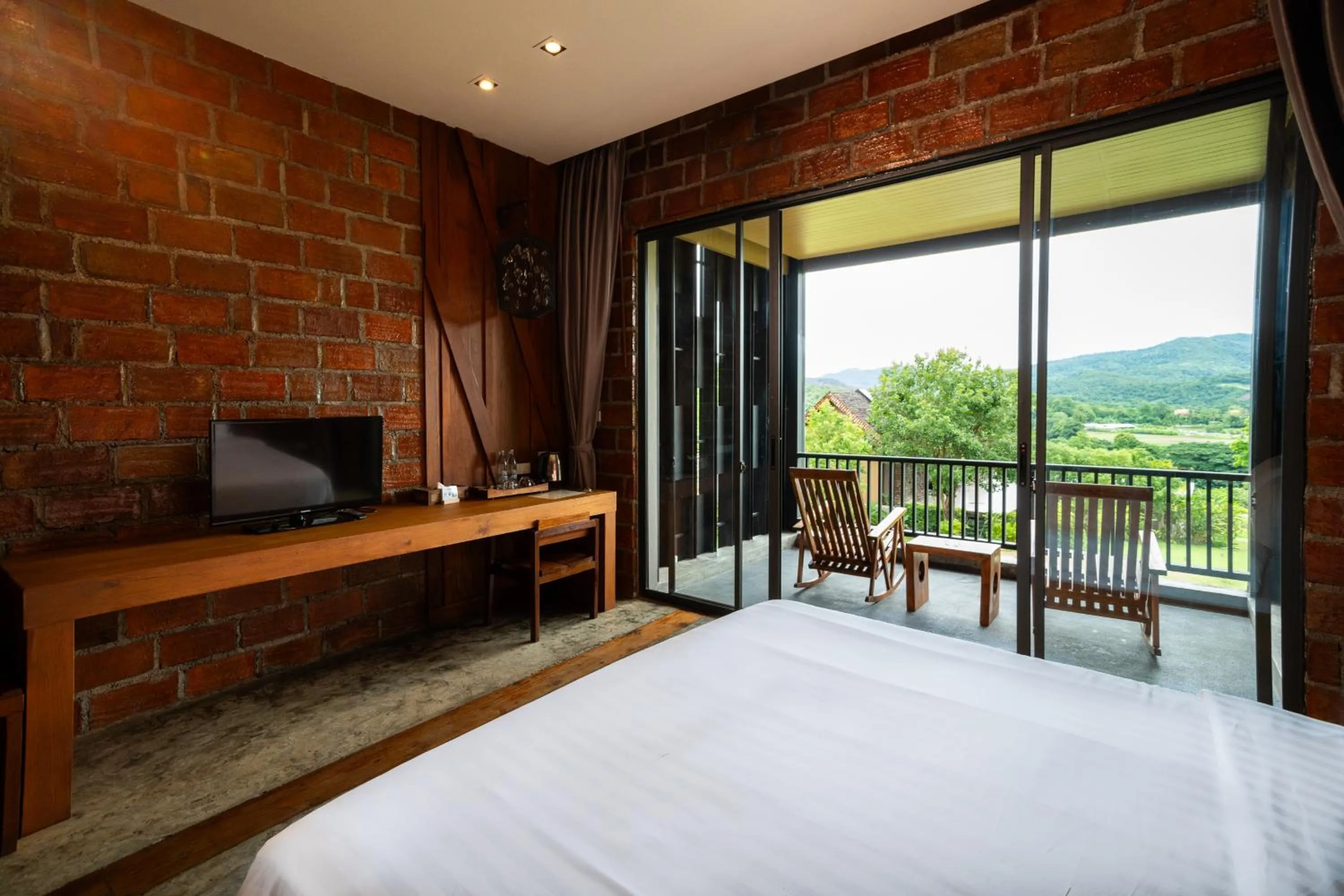 Bed in Puripai Villa Wellness & Retreat
