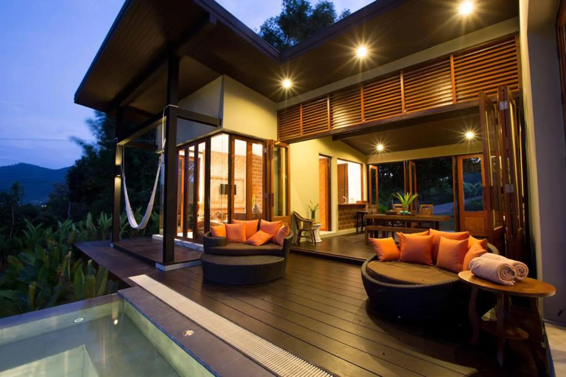 Pool view in Puripai Villa Wellness & Retreat