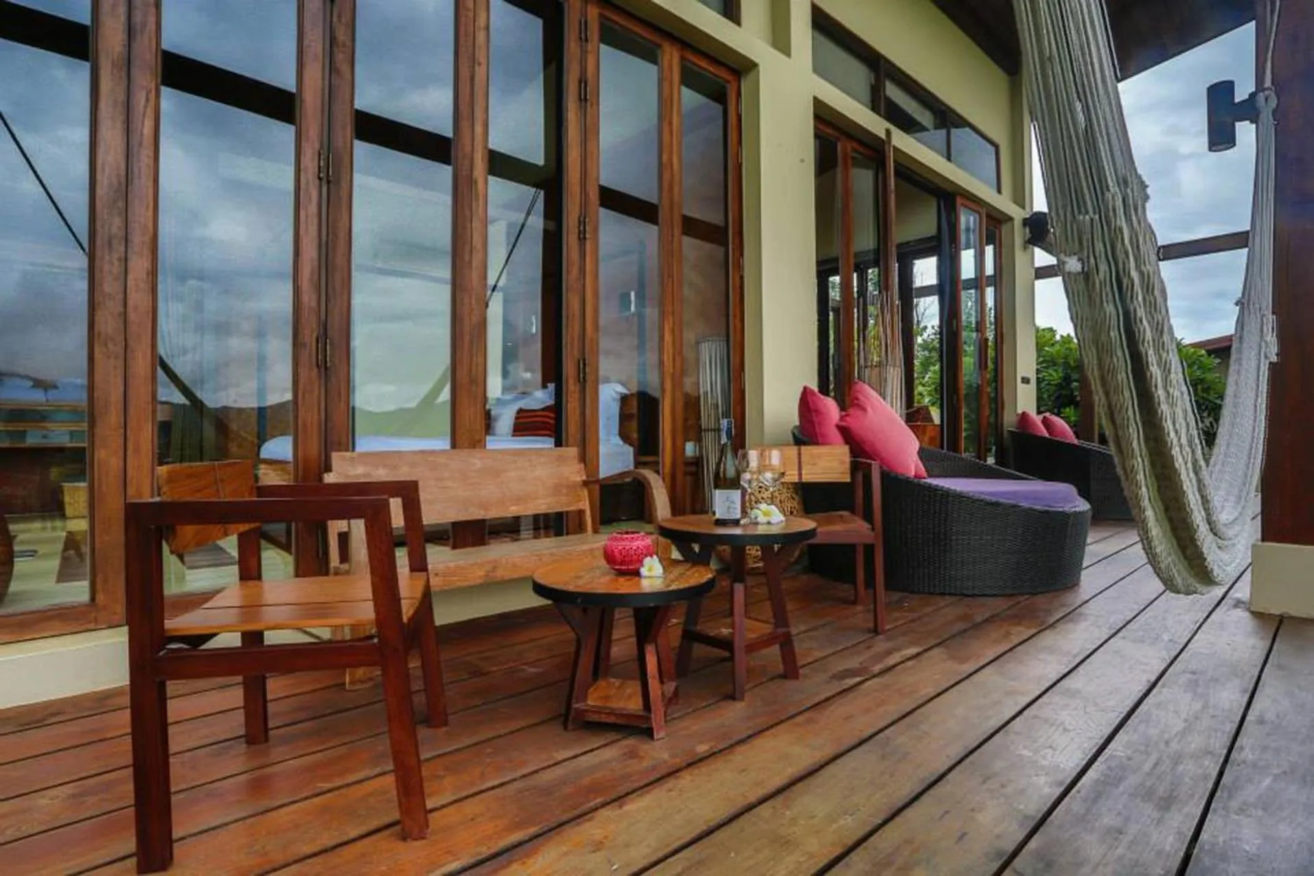 Seating area in Puripai Villa Wellness & Retreat