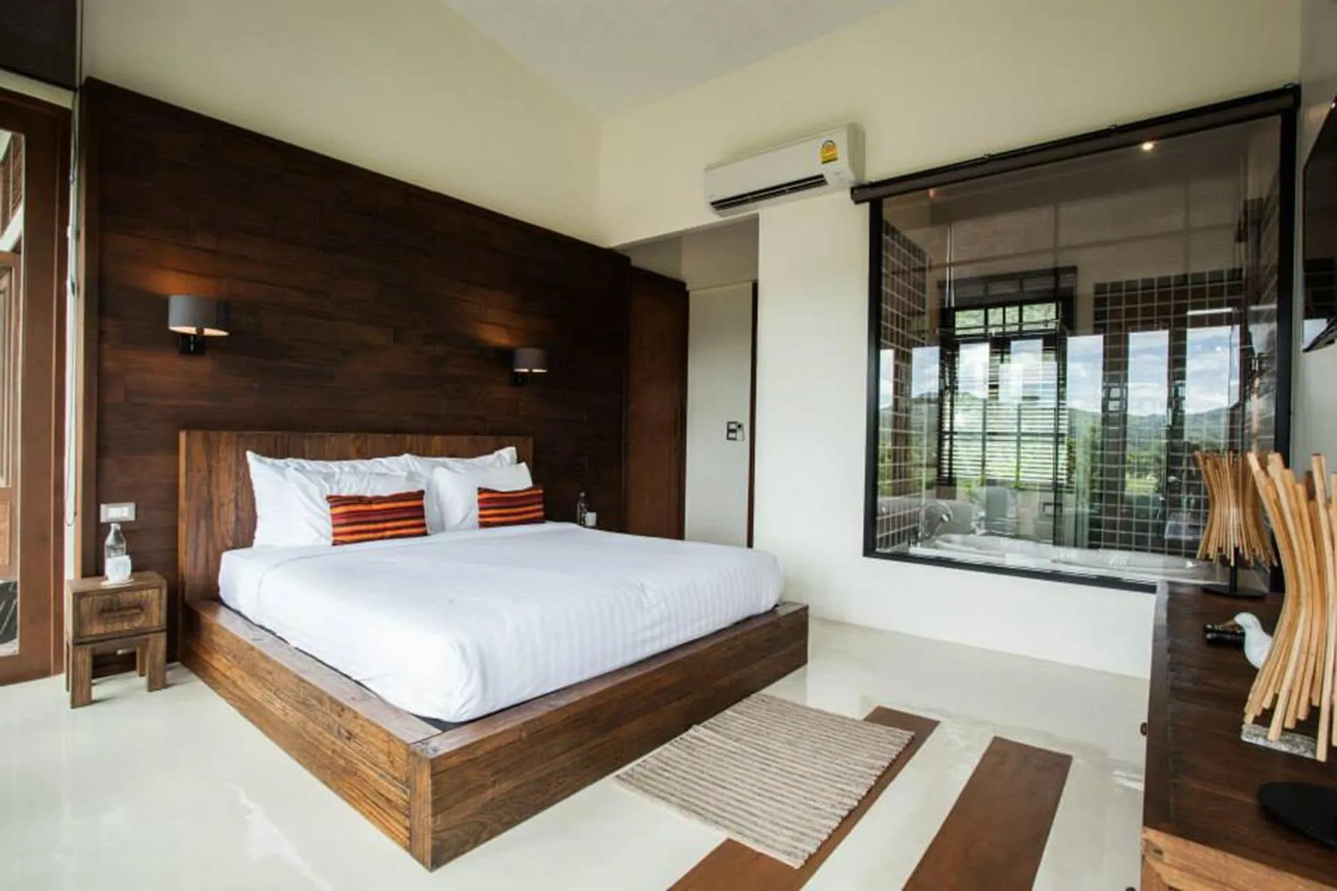 Bed in Puripai Villa Wellness & Retreat