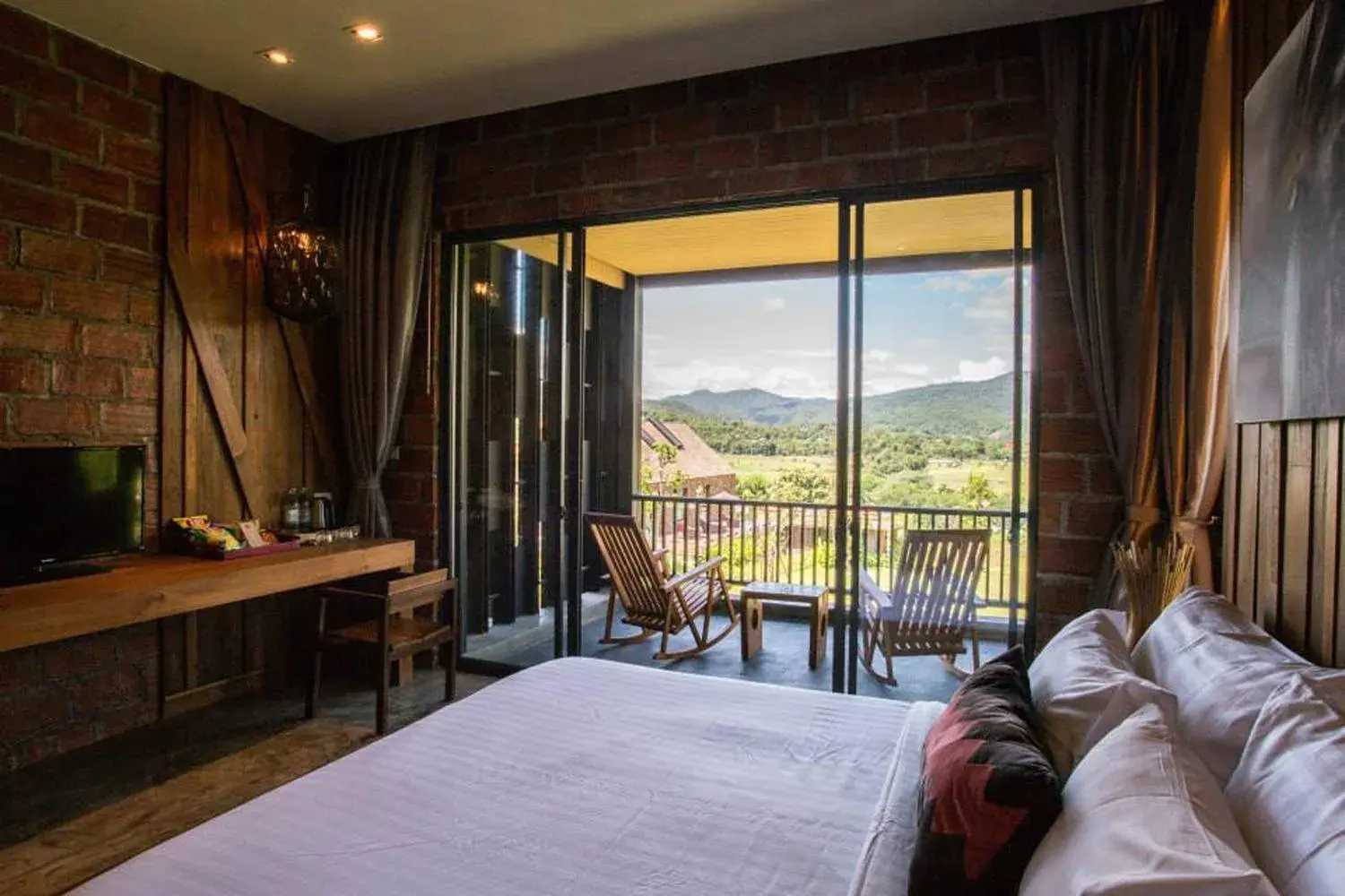 Grand Deluxe Double Room with Mountain View in 180 Sanctuary at Puripai Villa Grand Deluxe Double Room with Mountain View in 180 Sanctuary at Puripai Villa