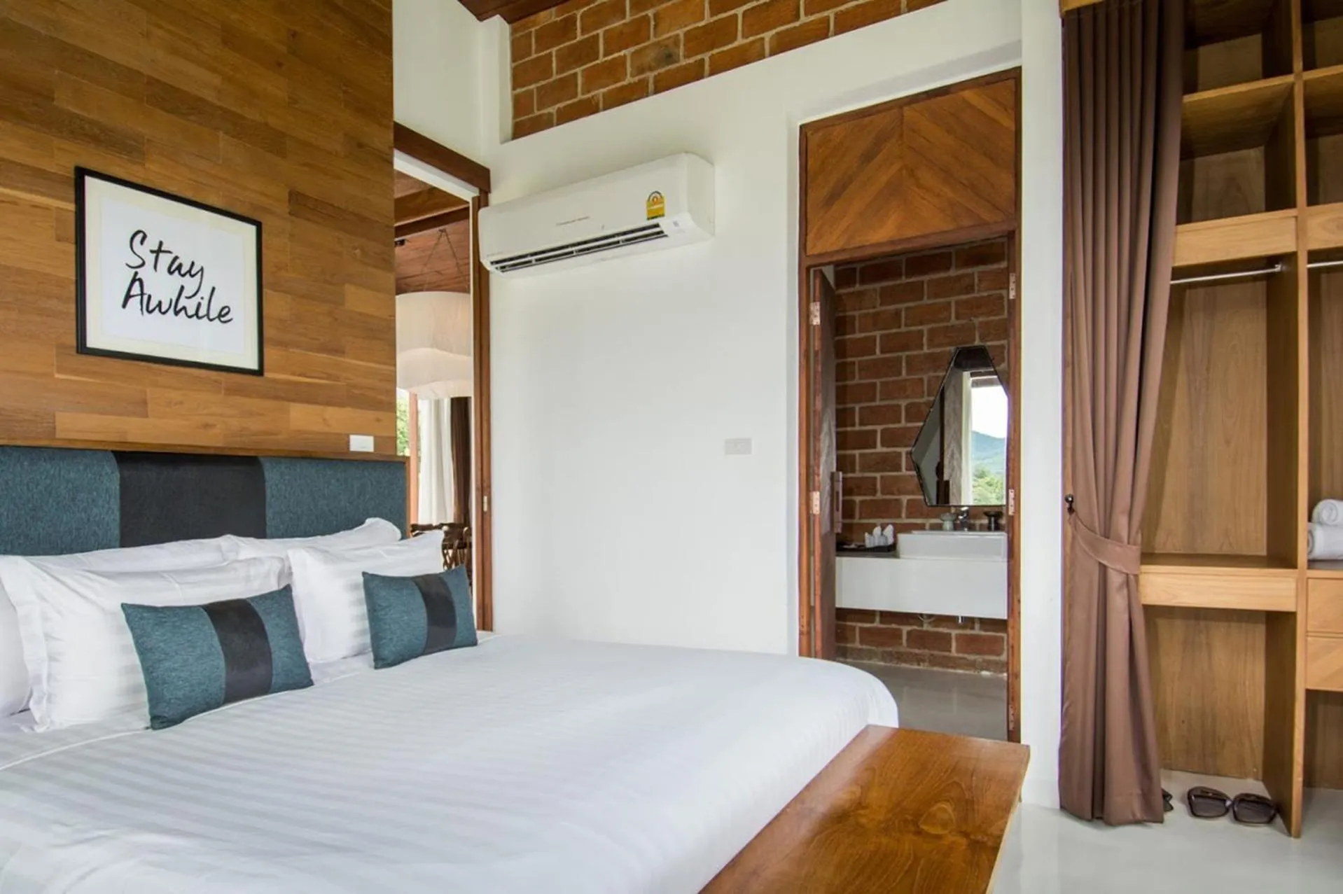 Bed in Puripai Villa Wellness & Retreat