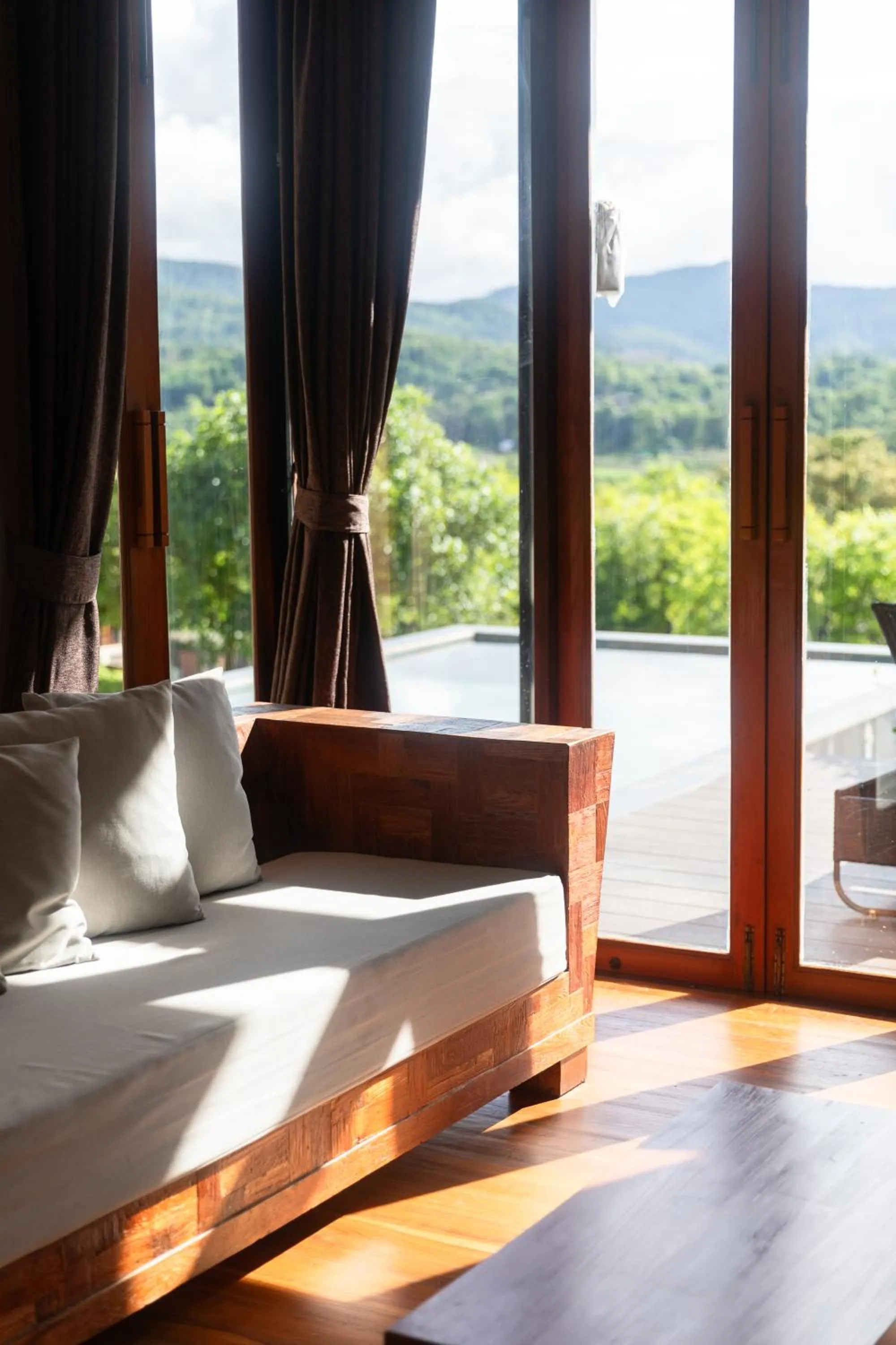 Seating area in Puripai Villa Wellness & Retreat