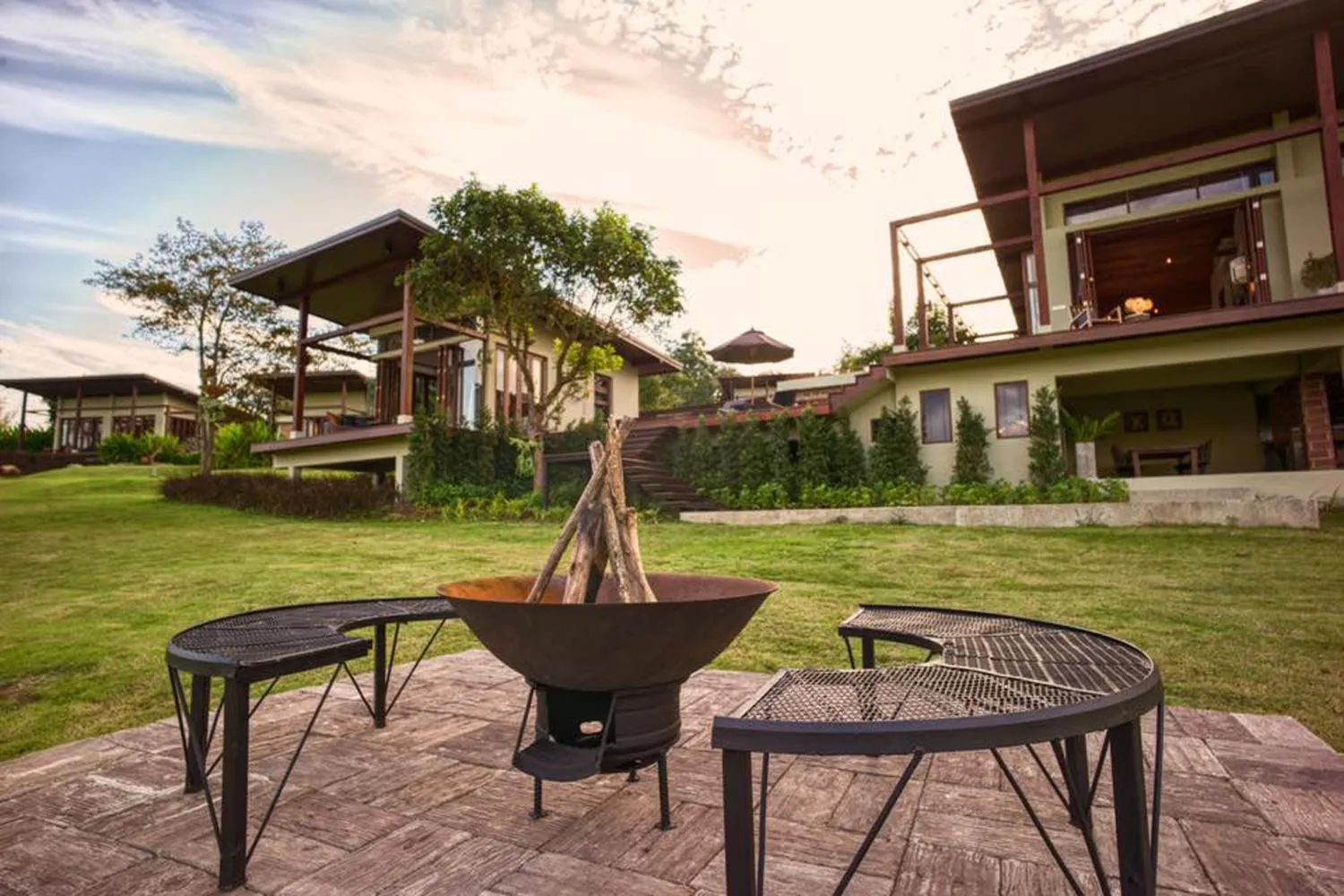 Garden in Puripai Villa Wellness & Retreat