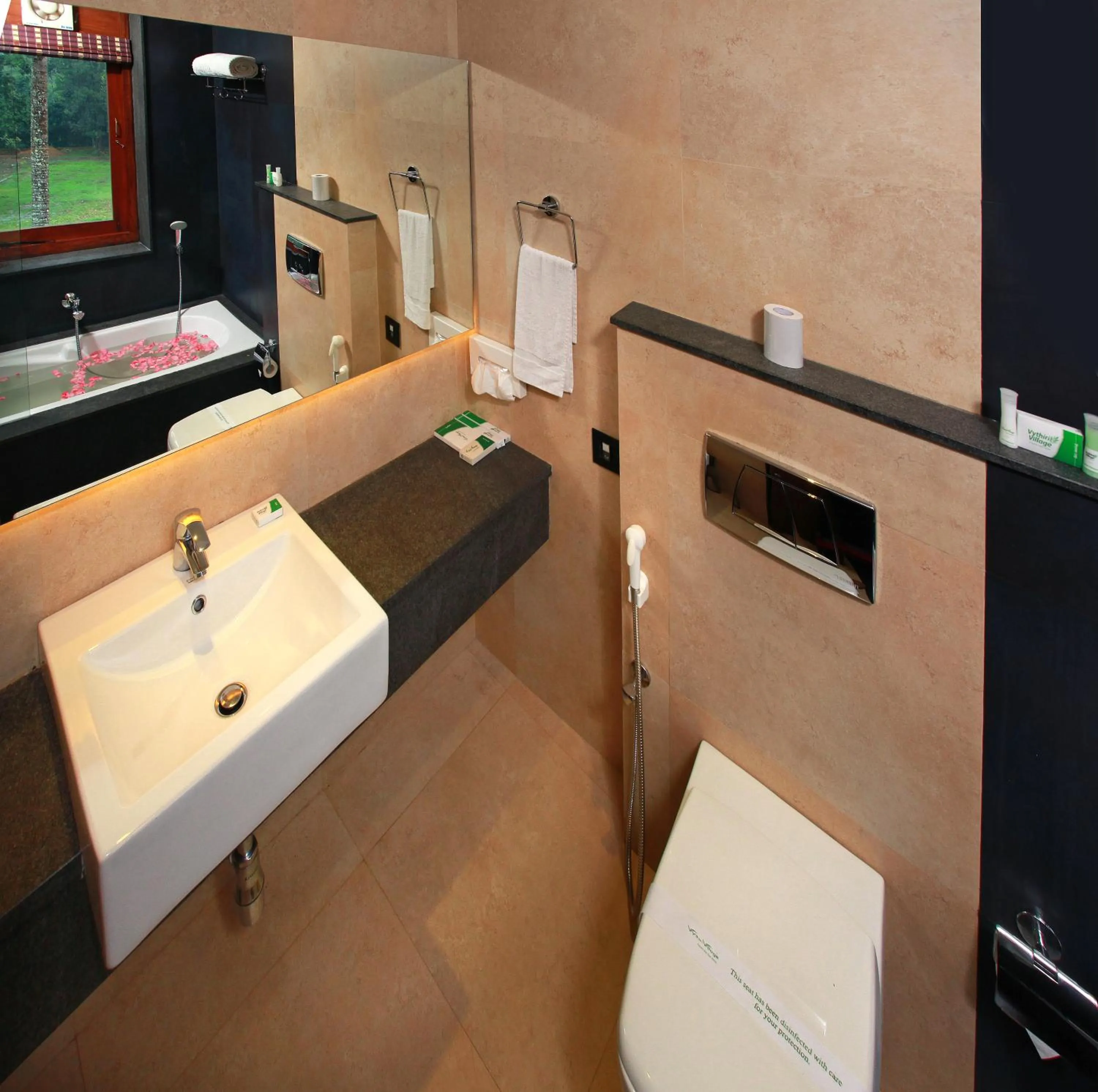 Bathroom in Vythiri Village